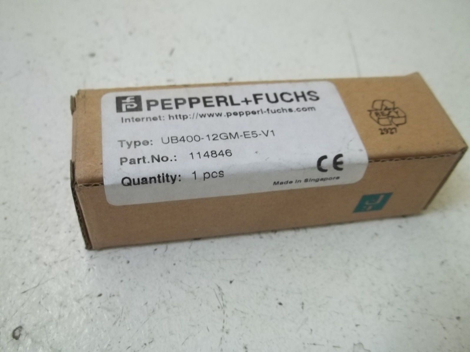 PEPPERL+FUCHS UB400-12GM-E5-V1 ULTRASONIC *NEW IN BOX*