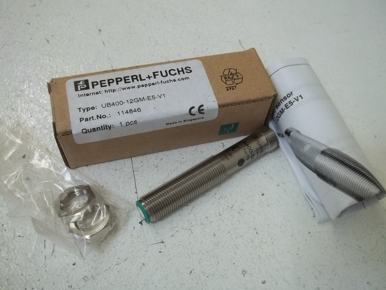 PEPPERL+FUCHS UB400-12GM-E5-V1 ULTRASONIC *NEW IN BOX*