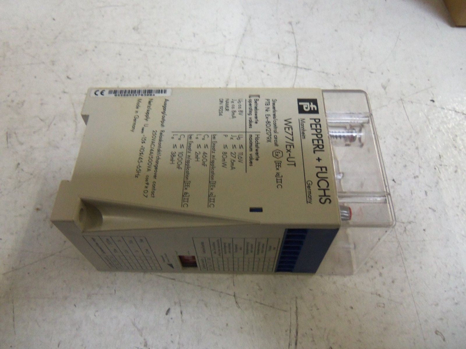 PEPPERL+FUCHS WE77/EX-UT *NEW IN BOX*