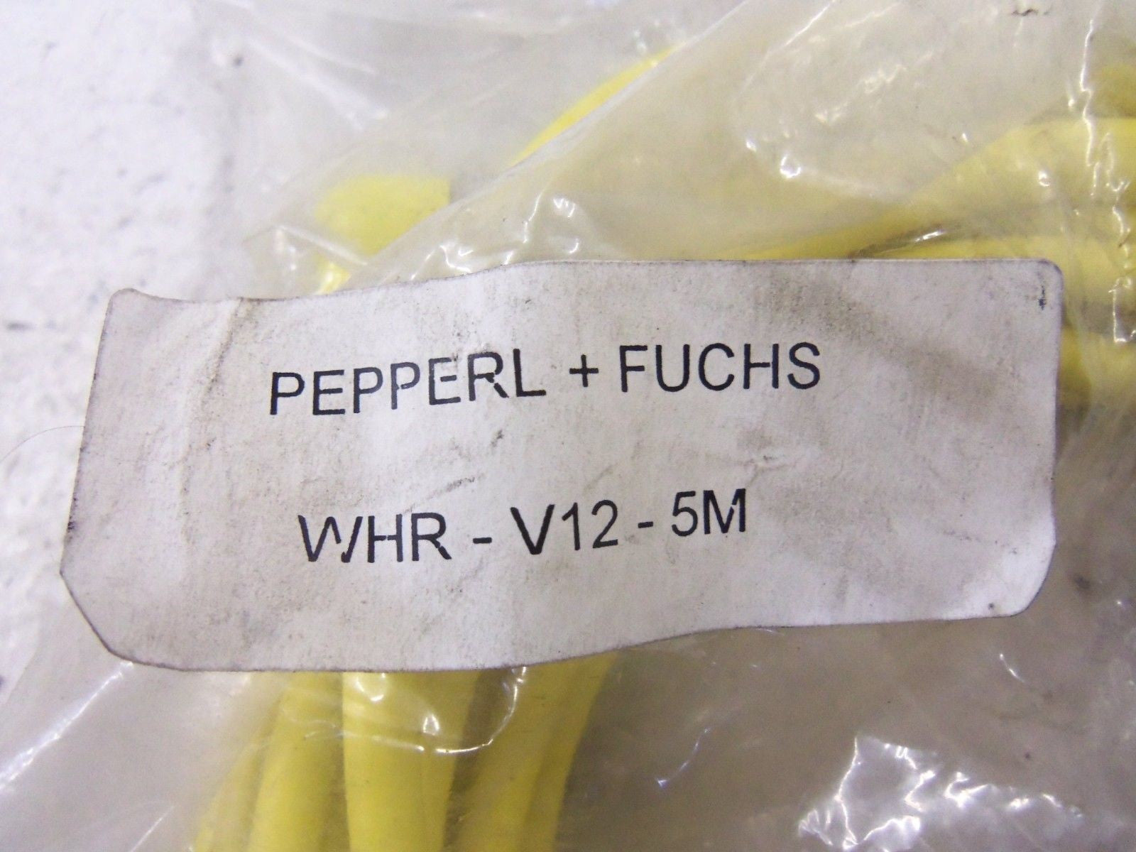 PEPPERL+FUCHS   WHR-V12-5M  PROXIMITY SENSOR