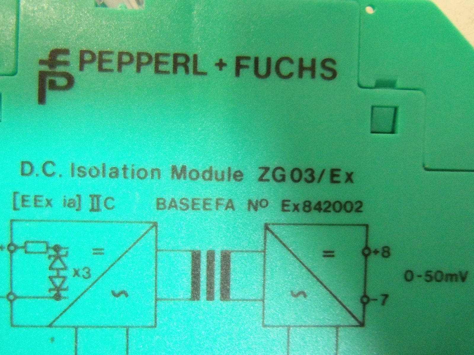 PEPPERL+FUCHS ZG03/Ex *NEW NO BOX*