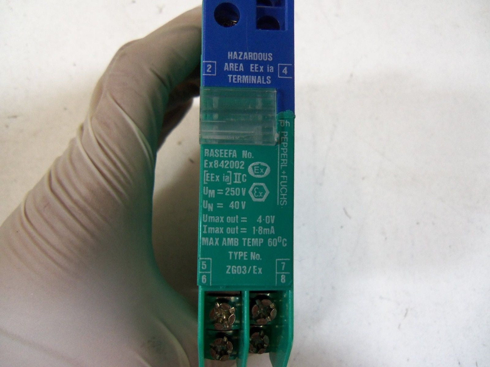 PEPPERL+FUCHS ZG03/Ex *NEW NO BOX*