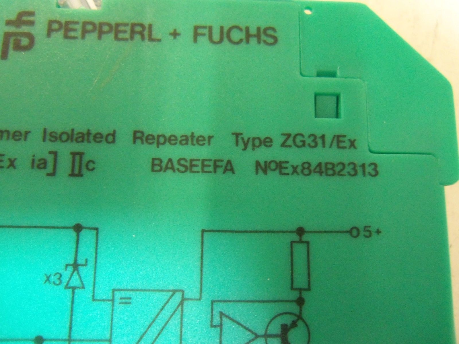 PEPPERL+FUCHS ZG31/Ex *NEW NO BOX*