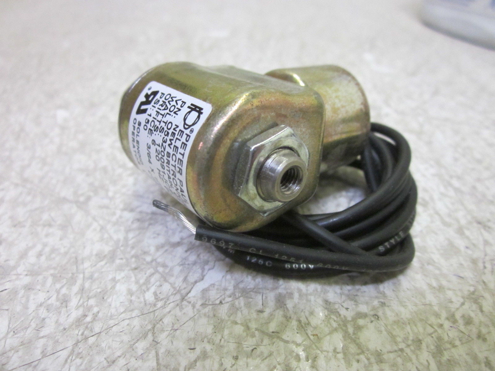 PETER PAUL O53Z0091JCP SOLENOID OPERATOR 120VAC 150PSI  *NEW IN BOX*