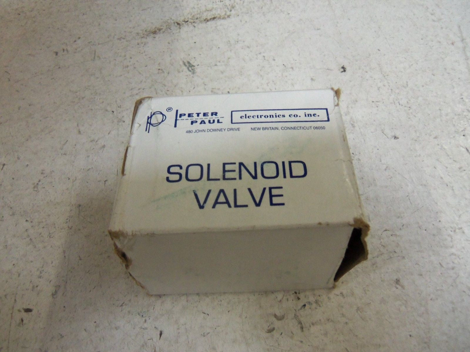 PETER PAUL SOLENOID VALVE 21H7XCV 120/60 *NEW IN BOX*