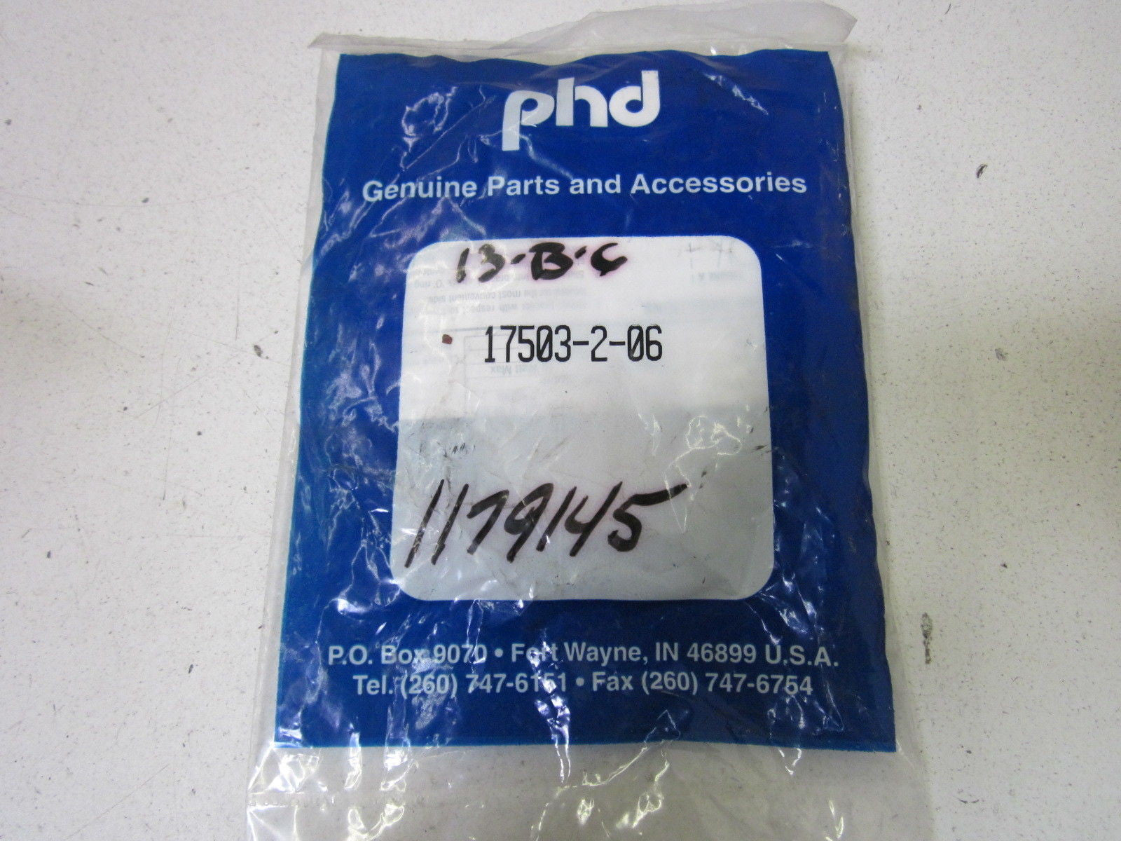 PHD 17503-206 *NEW IN A FACTORY BAG*