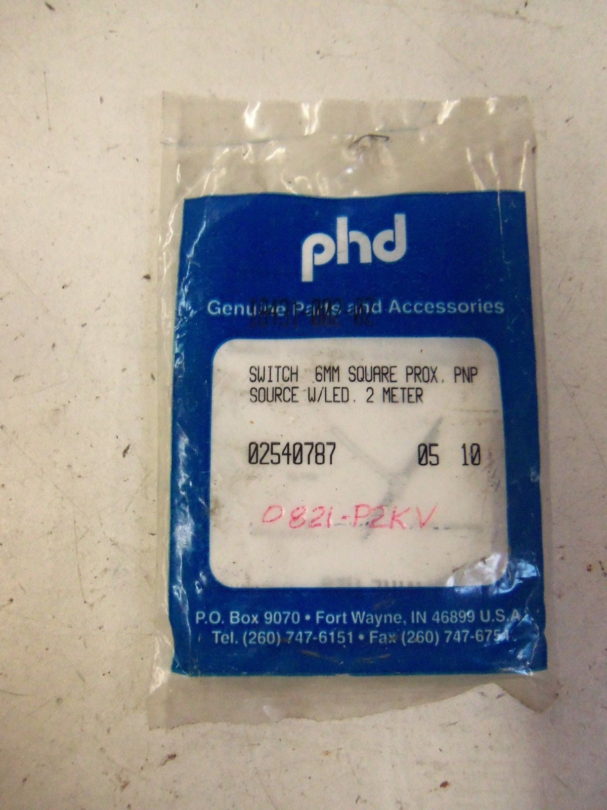 PHD 18431-002-02 PROXIMITY SWITCH W/LED *NEW IN FACTORY BAG*