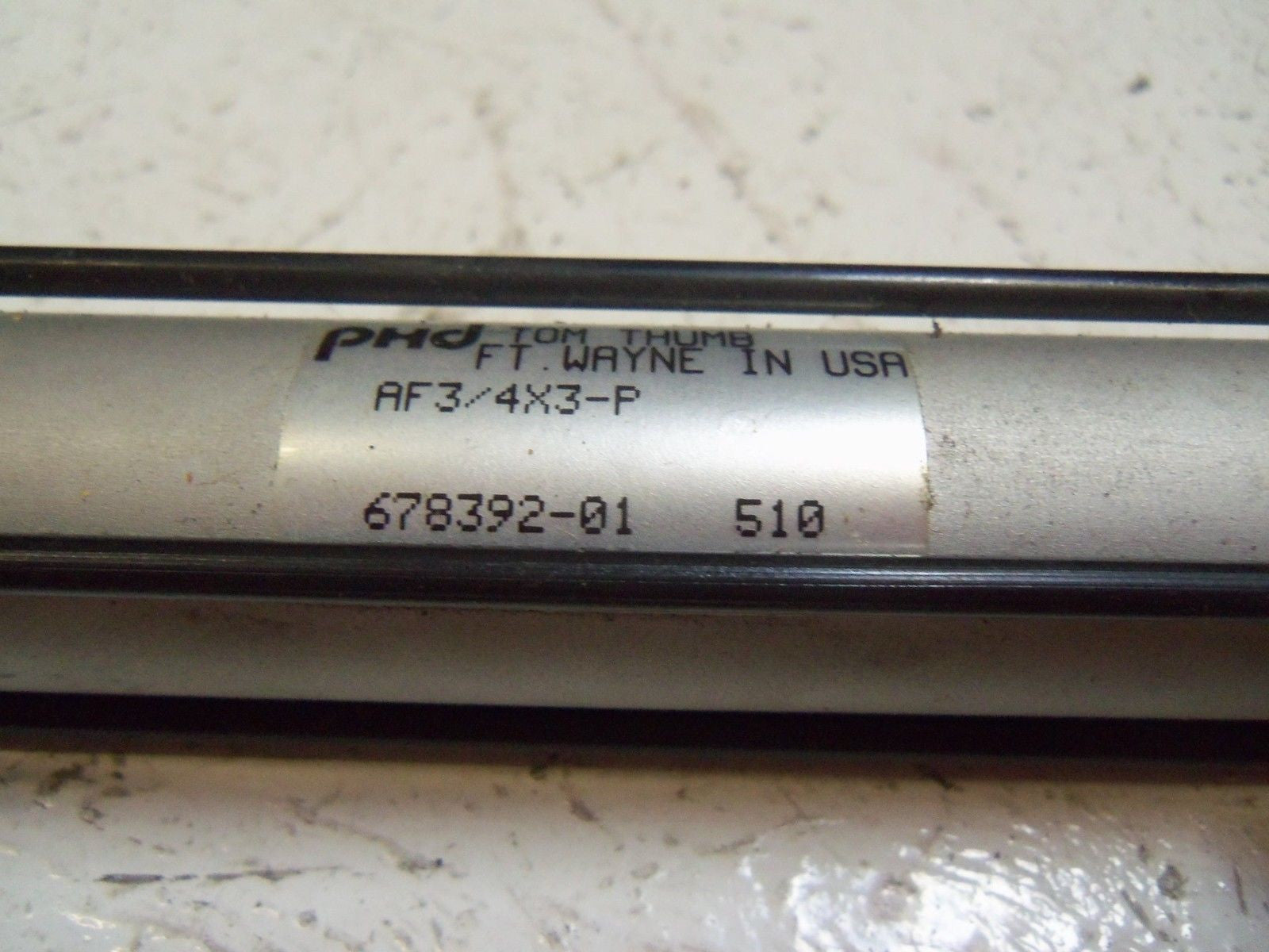 PHD AF3/4X3-P PNEUMATIC CYLINDER *USED*