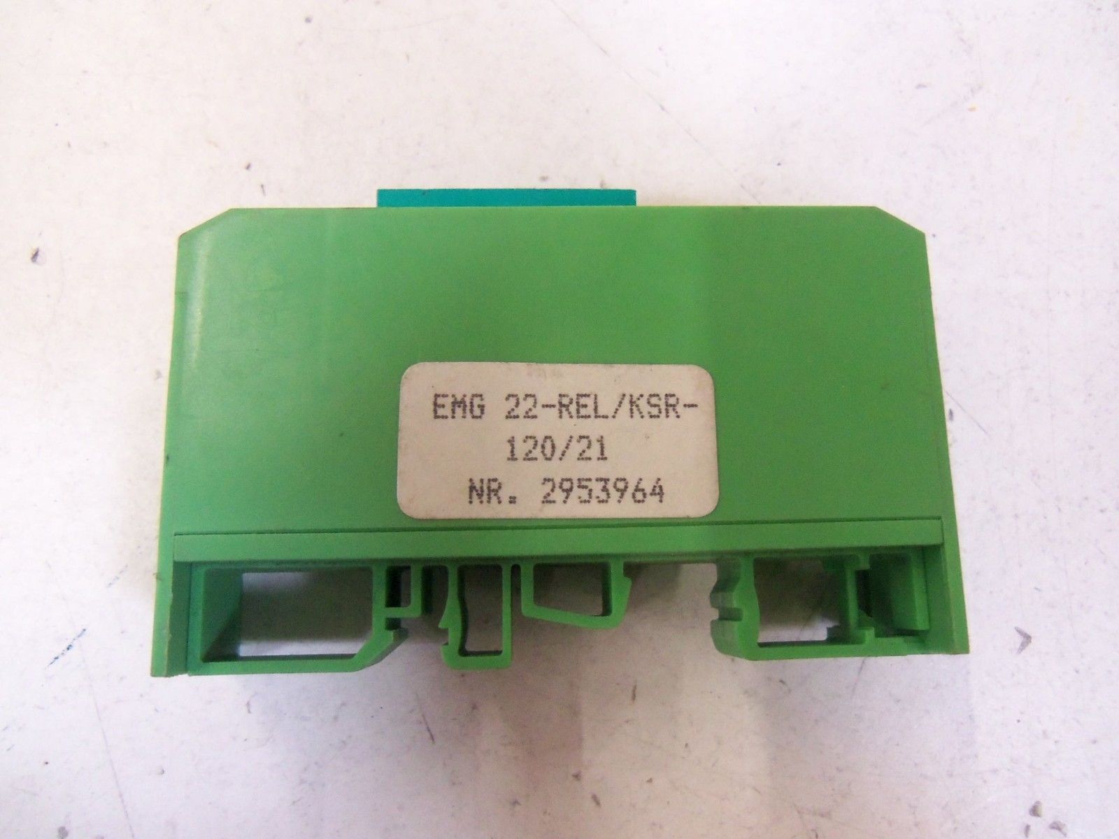 PHOENIX CONTACT 22-REL/KSR-120/21 RELAY MODULE *USED*