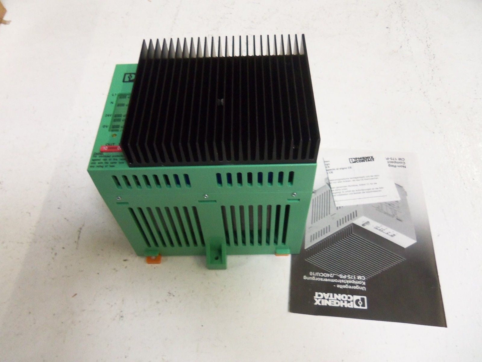 PHOENIX CONTACT CM175-PS-120AC/24DCU/10 POWER SUPPLY *NEW IN BOX*