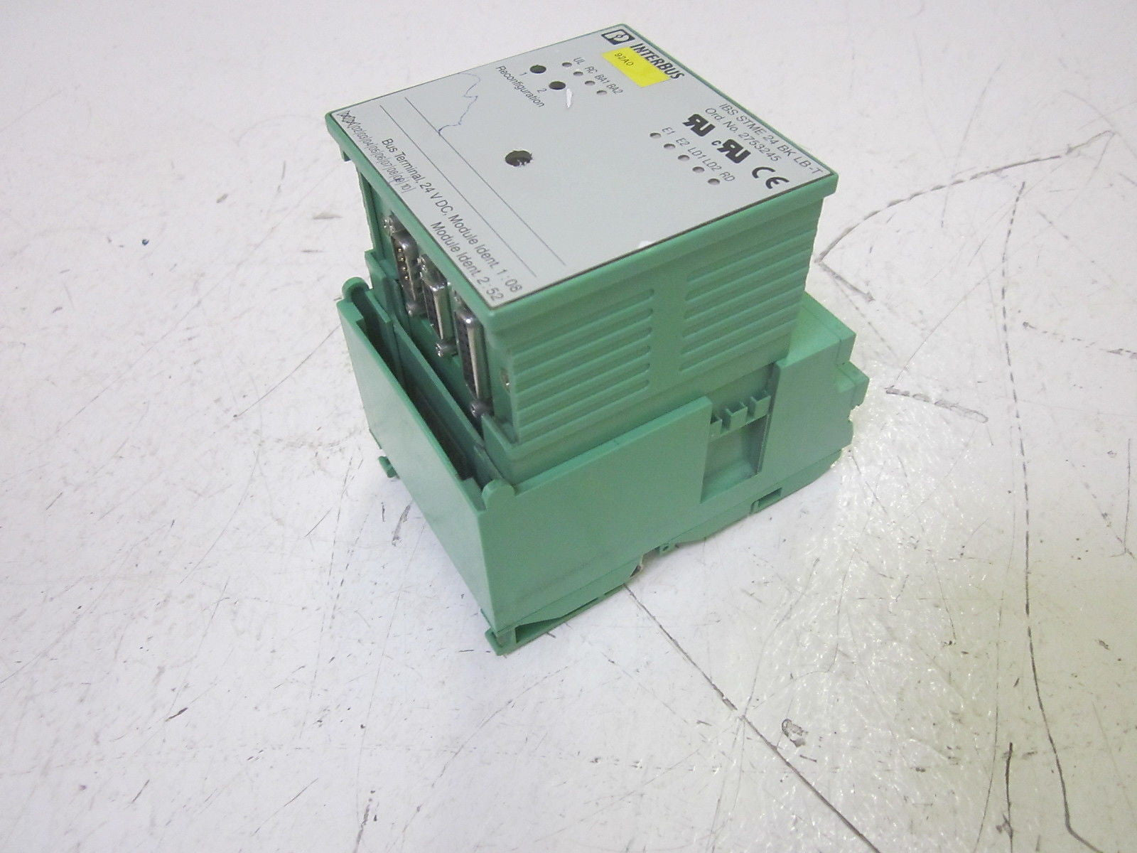 PHOENIX CONTACT IBS STME 24 BK LB-T INTERBUS  24VDC  *USED*