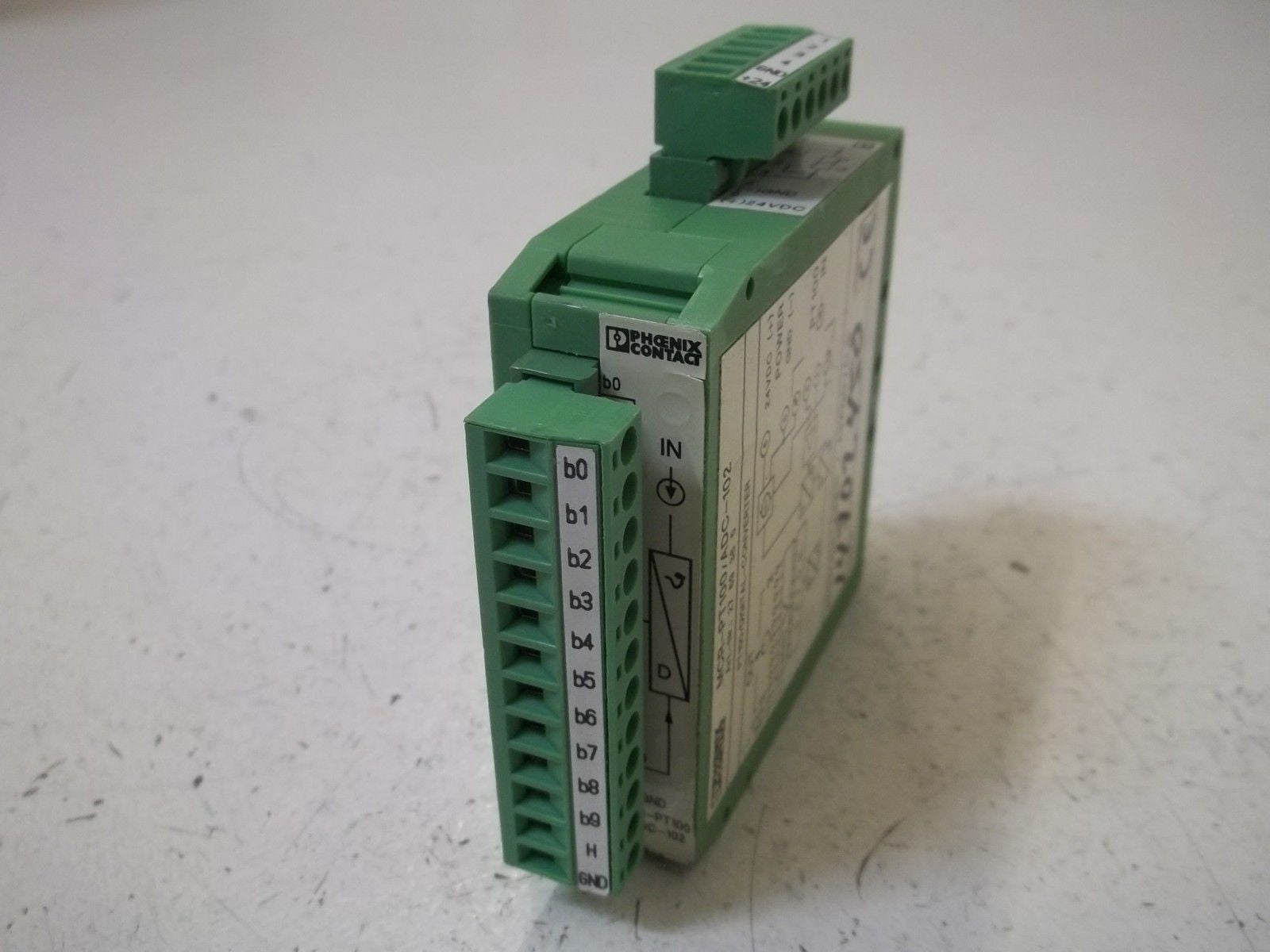 PHOENIX CONTACT MCR-PT100/ADC-102 TRANSDUCER *USED*