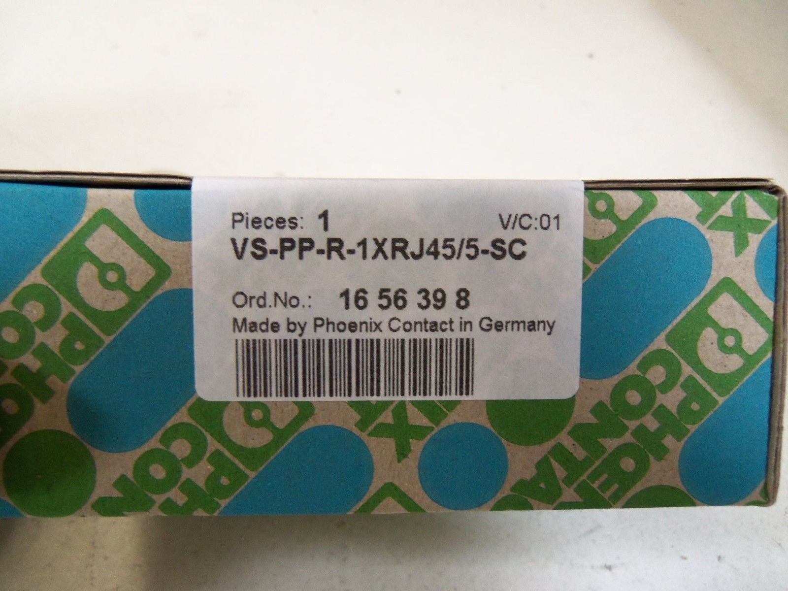 PHOENIX CONTACT VS-PP-R-1XRJ45/5-SC *NEW IN BOX*