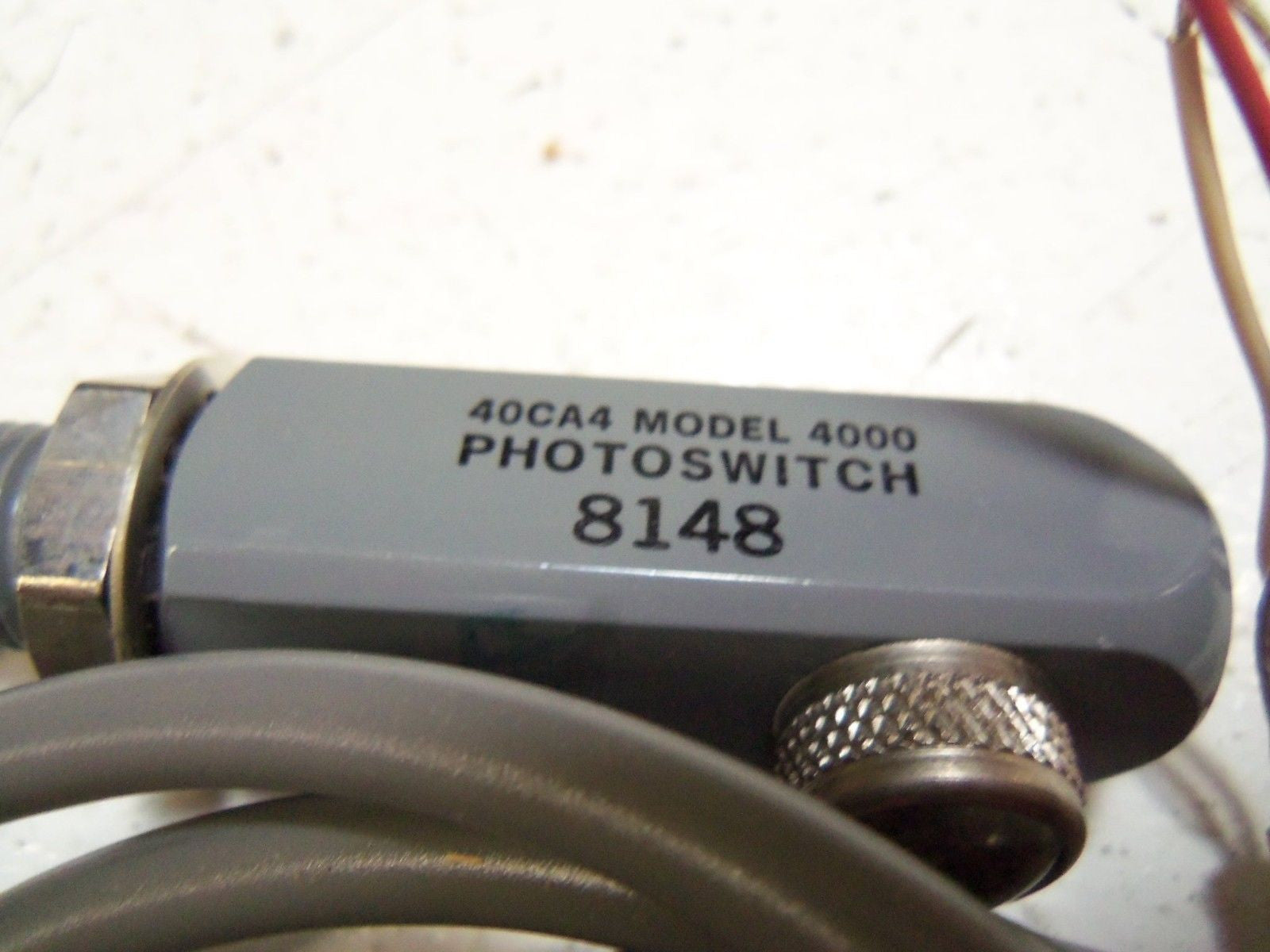 ECA PHOTOSWITCH 40CA4-4000 PHOTOELECTRIC SENSOR *NEW IN BOX*