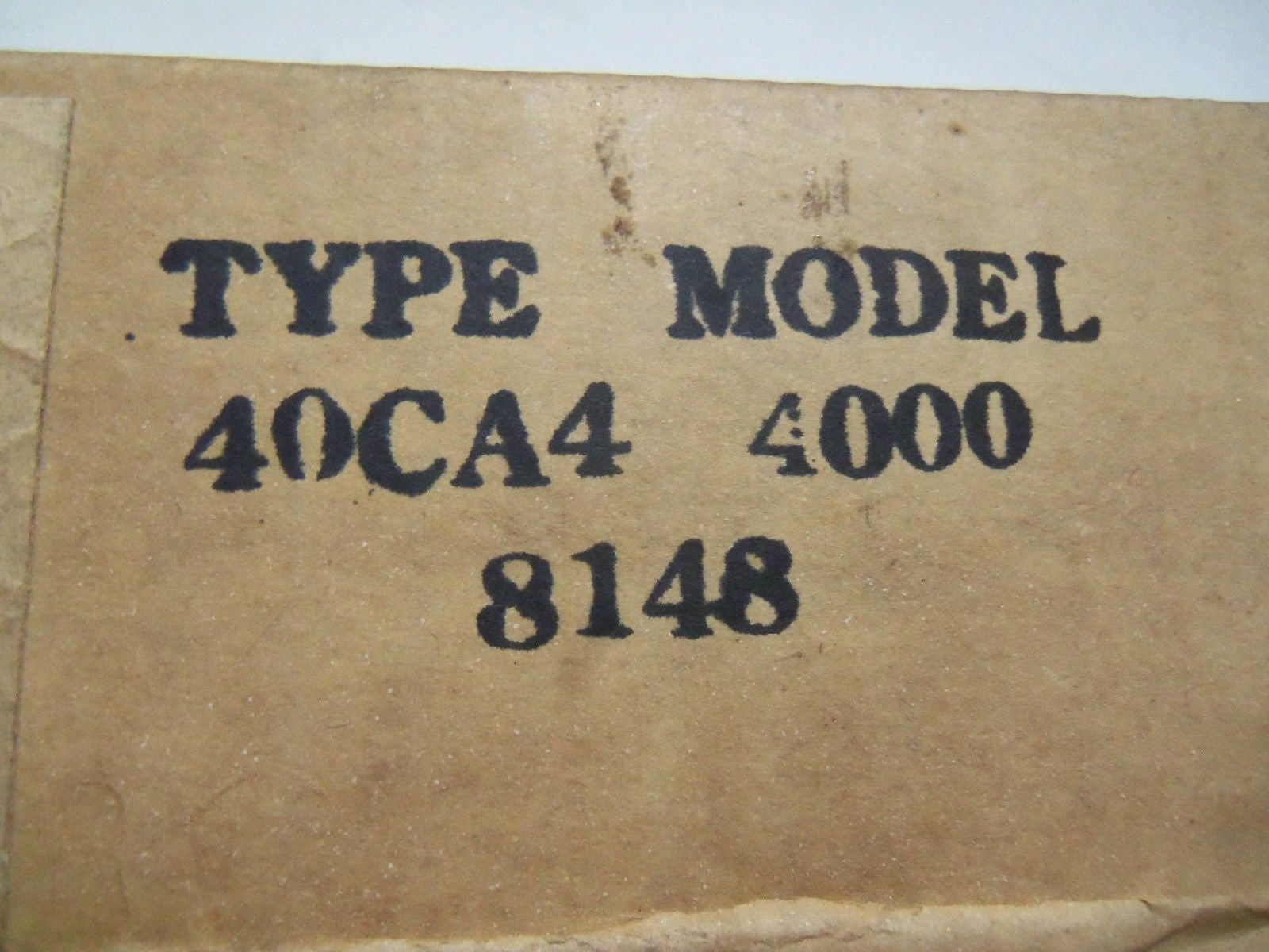 ECA PHOTOSWITCH 40CA4-4000 PHOTOELECTRIC SENSOR *NEW IN BOX*