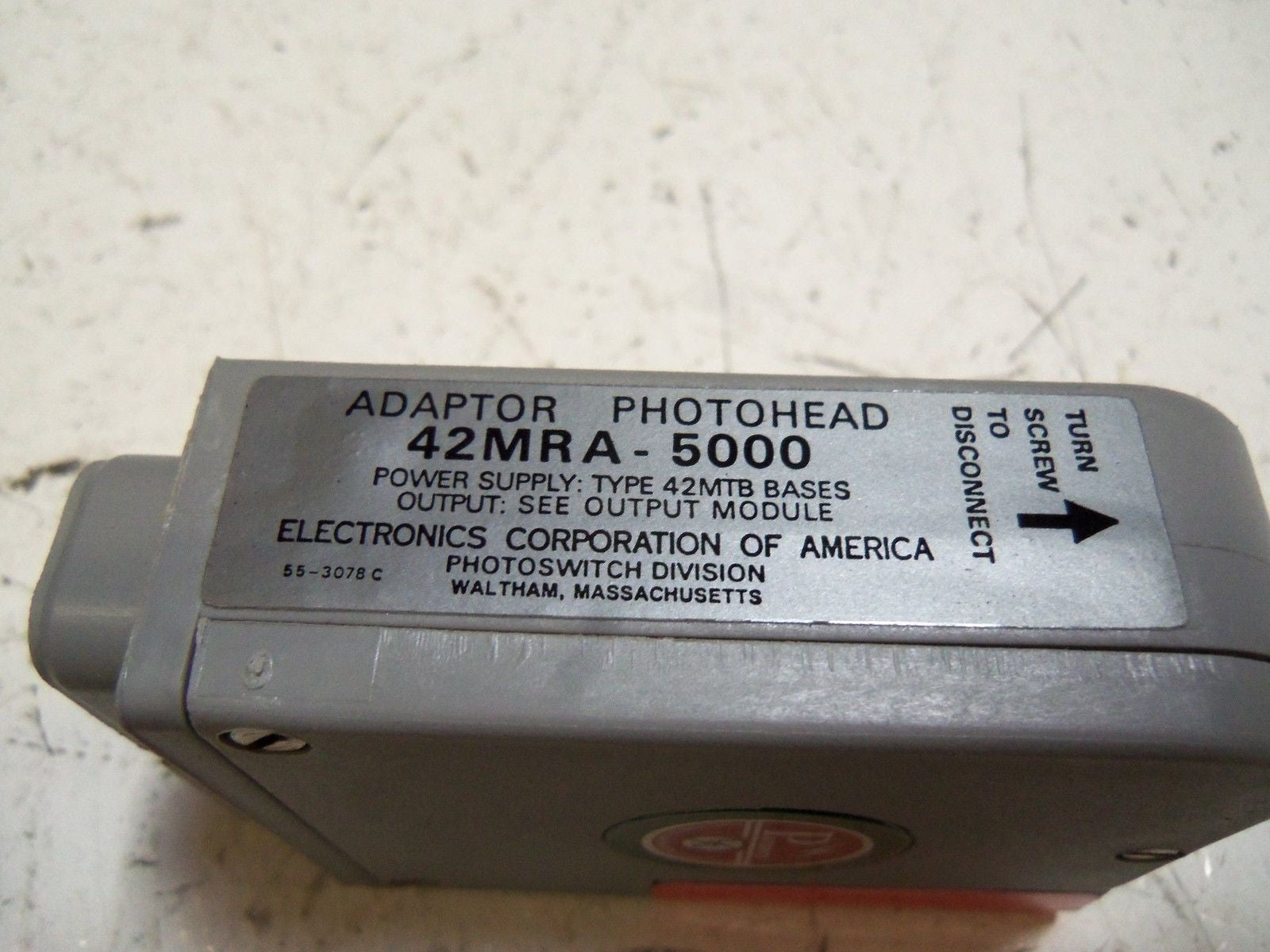 PHOTOSWITCH 42MRA-5000 ADAPTOR PHOTOHEAD *NEW IN BOX*