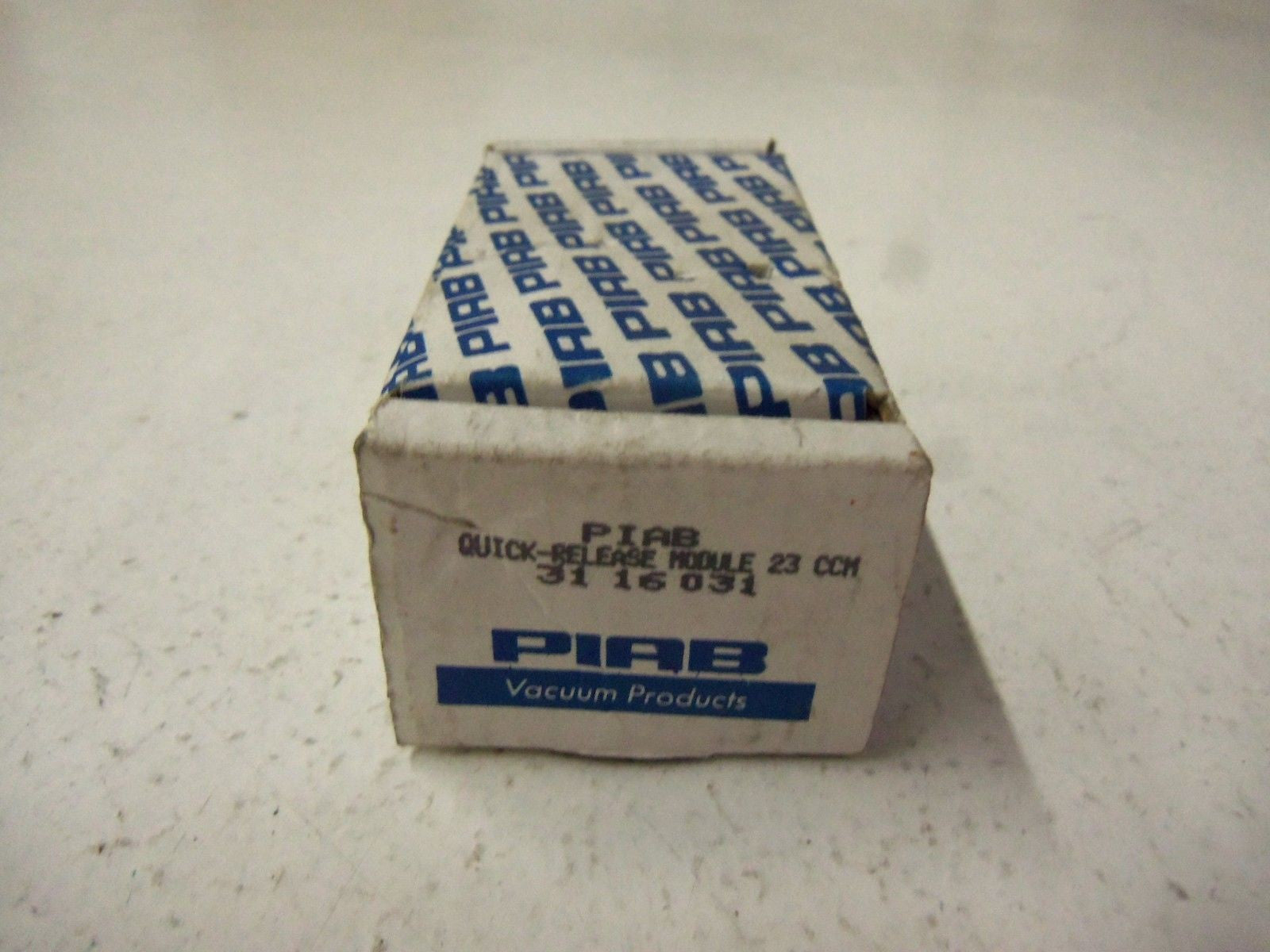 PIAB QUICK RELEASE MODULE VACUUM 31.16.031 *NEW IN BOX*