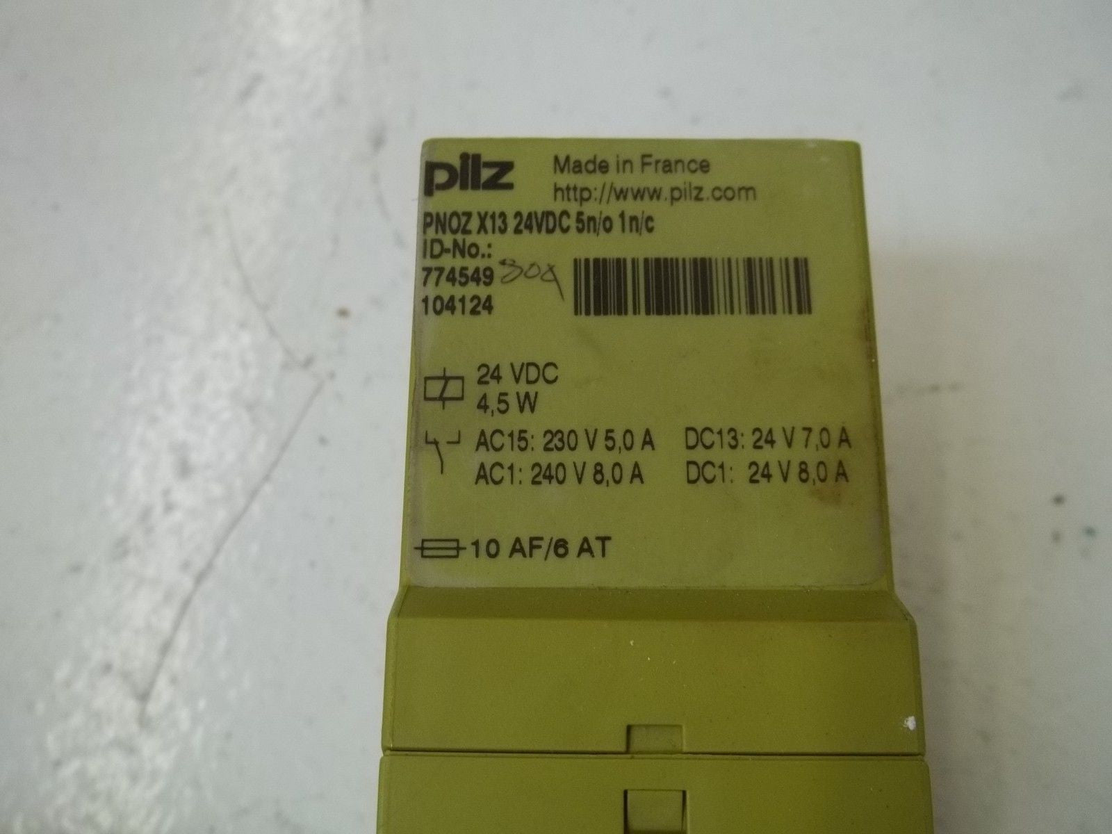 PILZ PNOZX1324VDC5n/o1n/c 774549 SAFETY RELAY *NEW IN BOX*