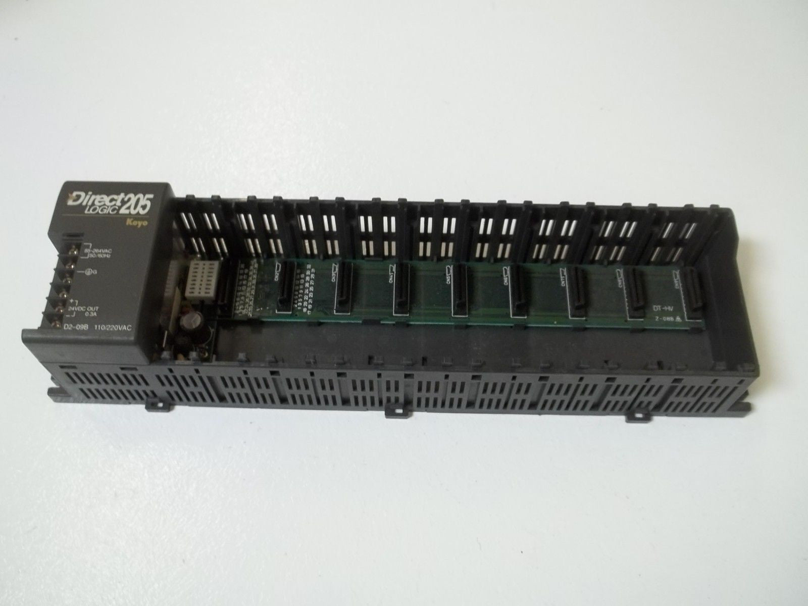 PLC DIRECT D2-09B SLOT BASE RACK W/ EXPANSION *USED*