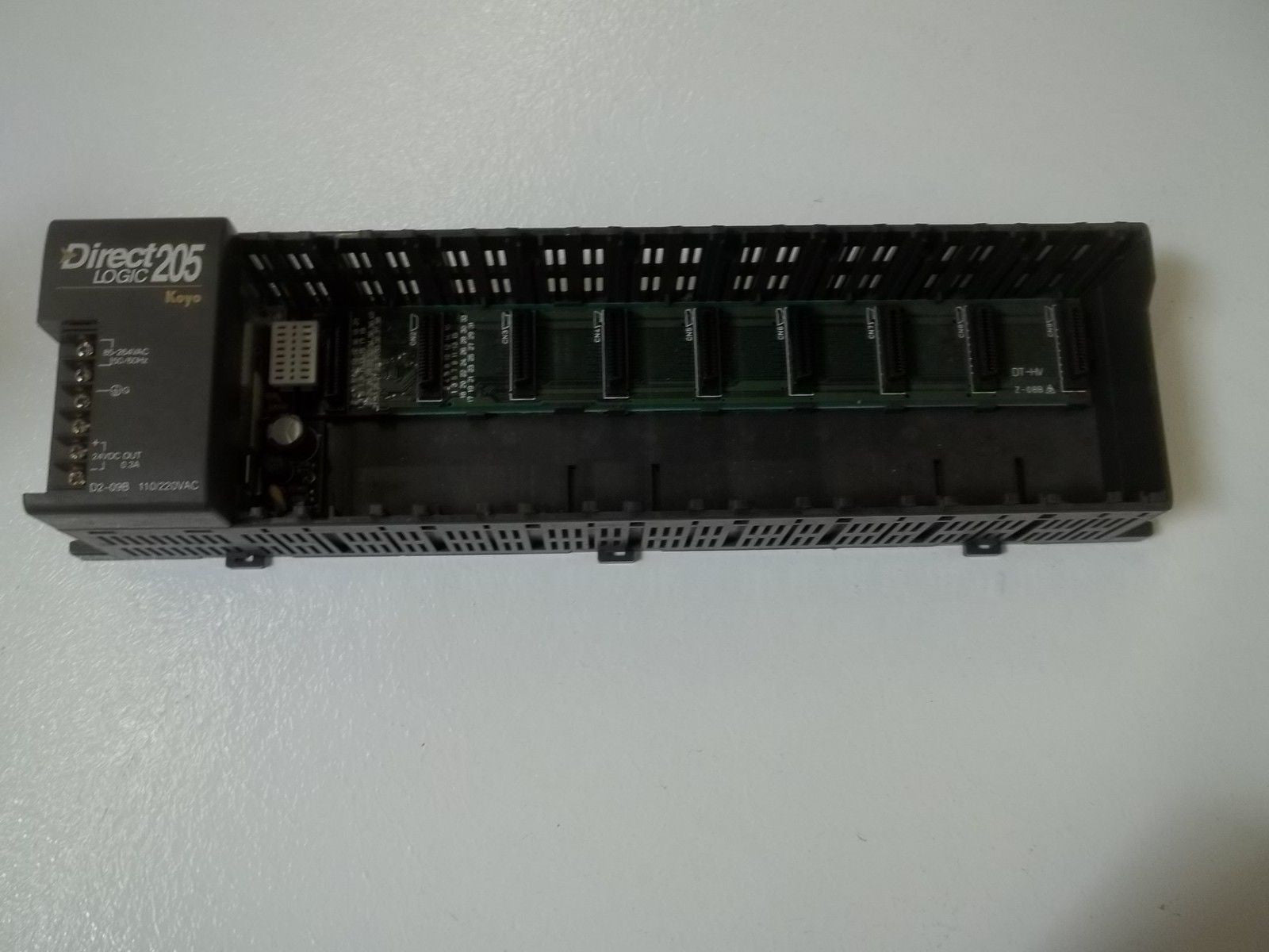 PLC DIRECT D2-09B SLOT BASE RACK W/ EXPANSION *USED*