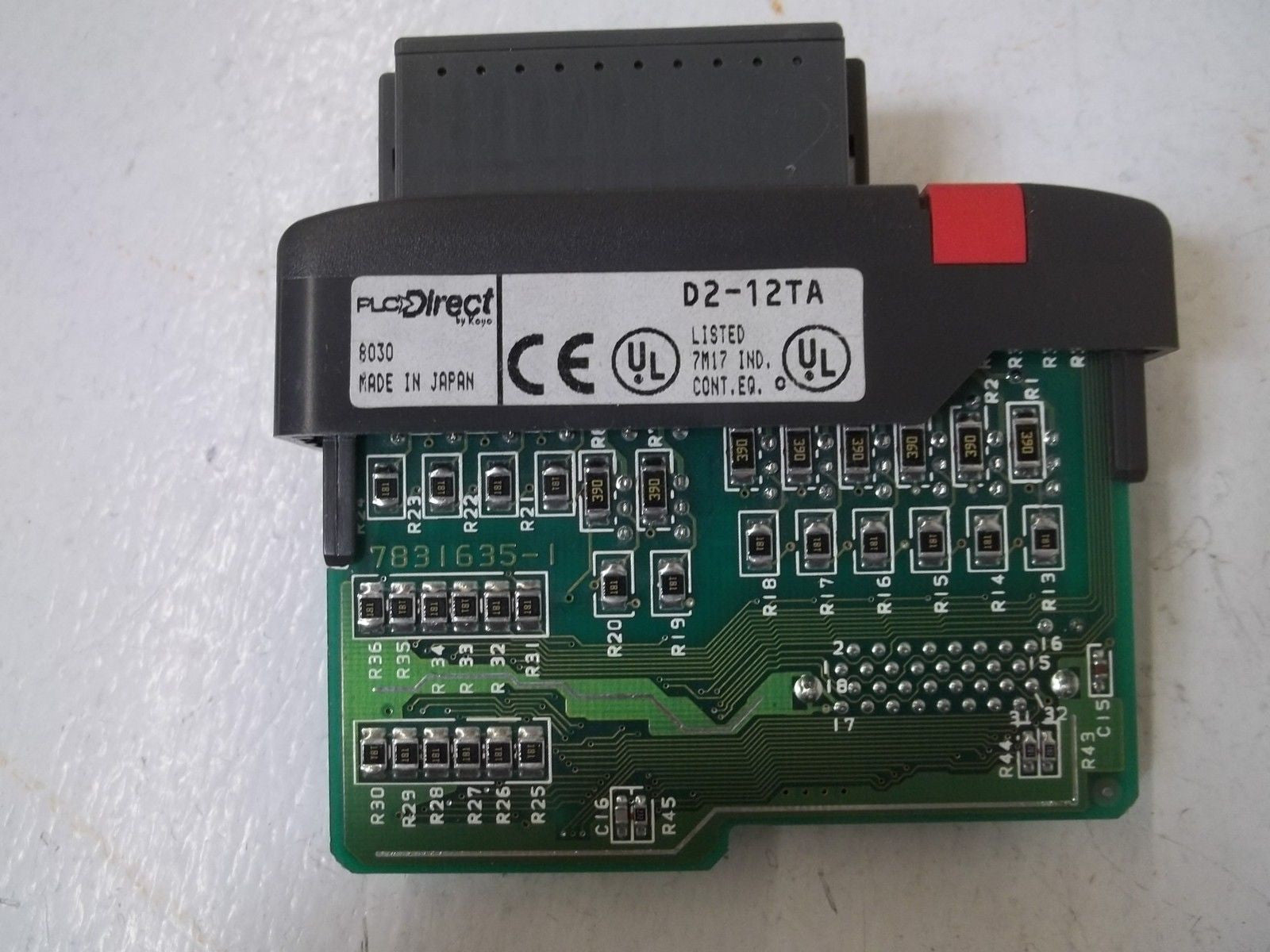 PLC DIRECT D2-12TA POINT OUTPUT MODULE *USED*