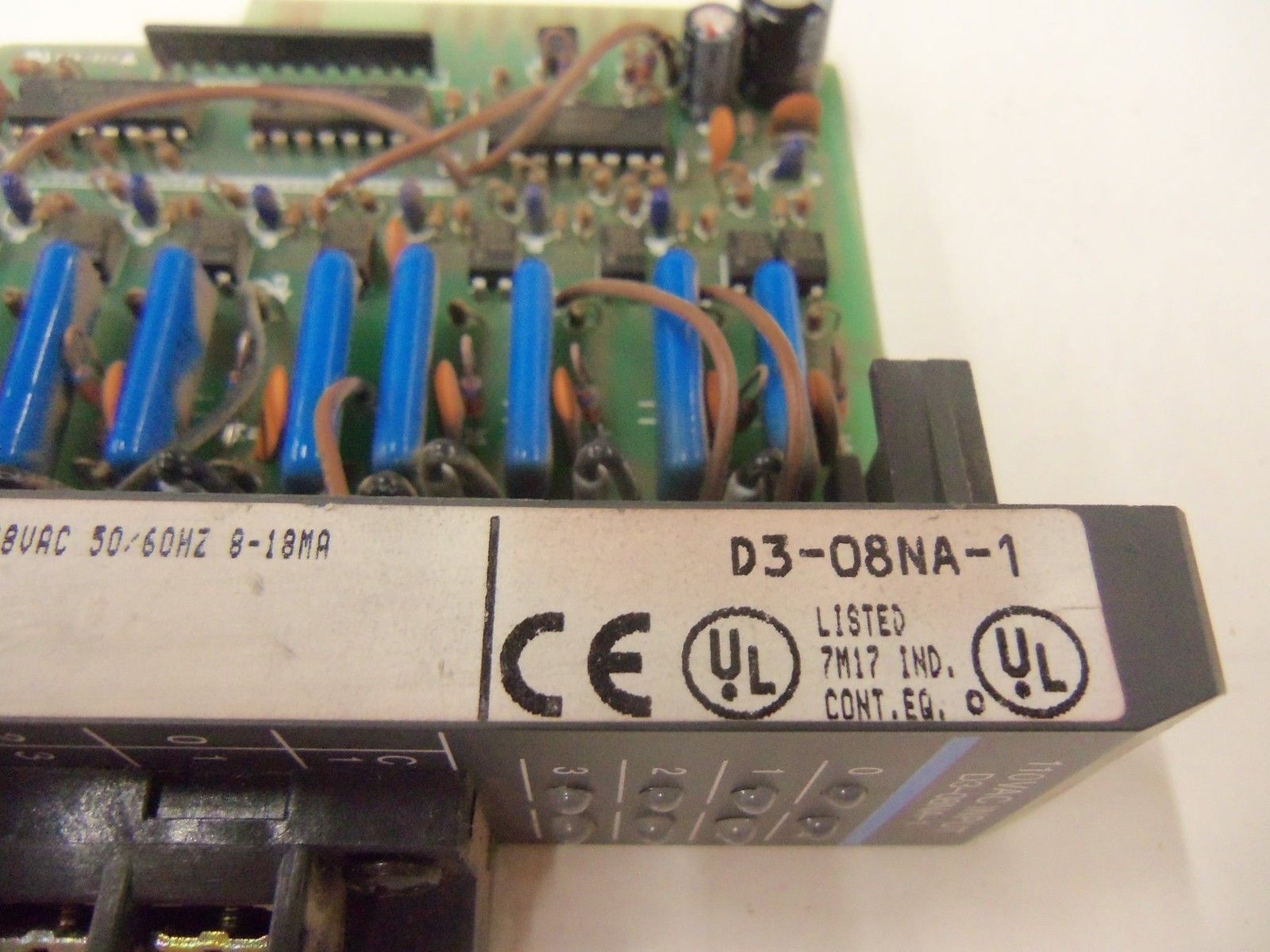 PLC DIRECT D3-08NA-1 INPUT MODULE *USED*