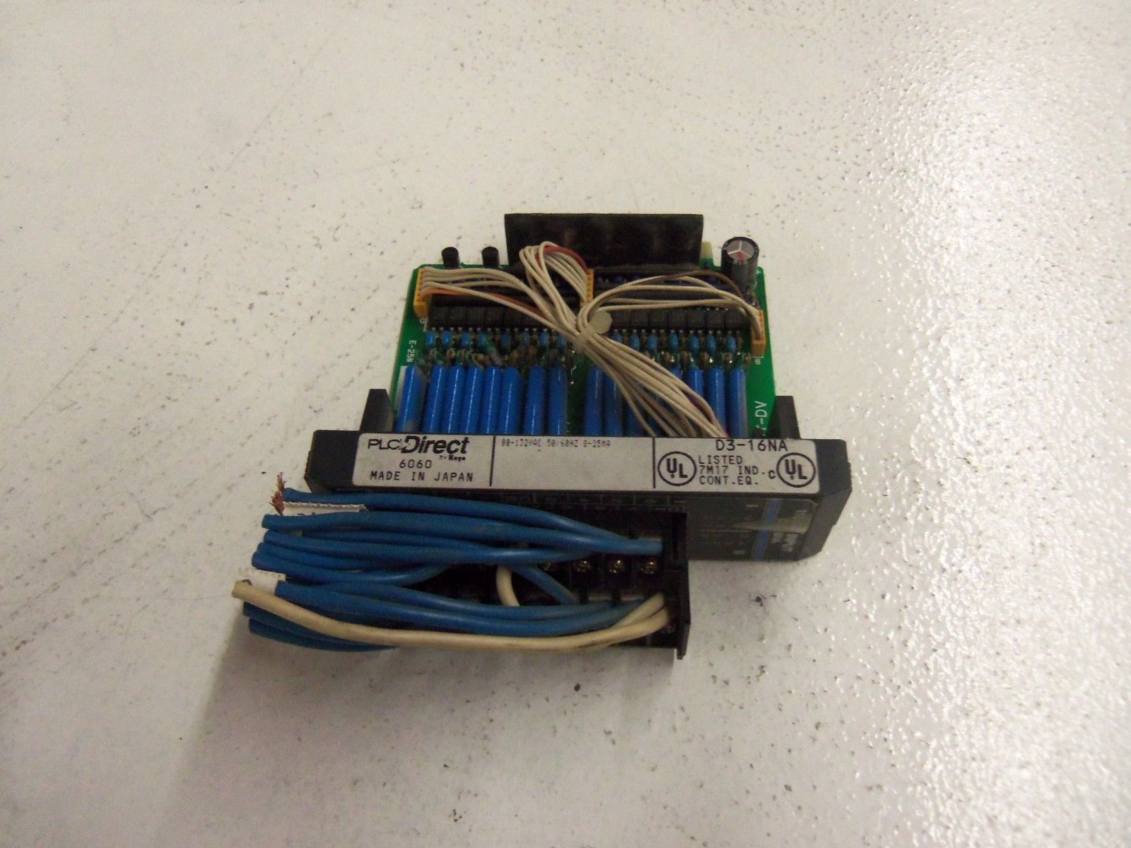 PLC DIRECT D3-16NA INPUT MODULE *USED*