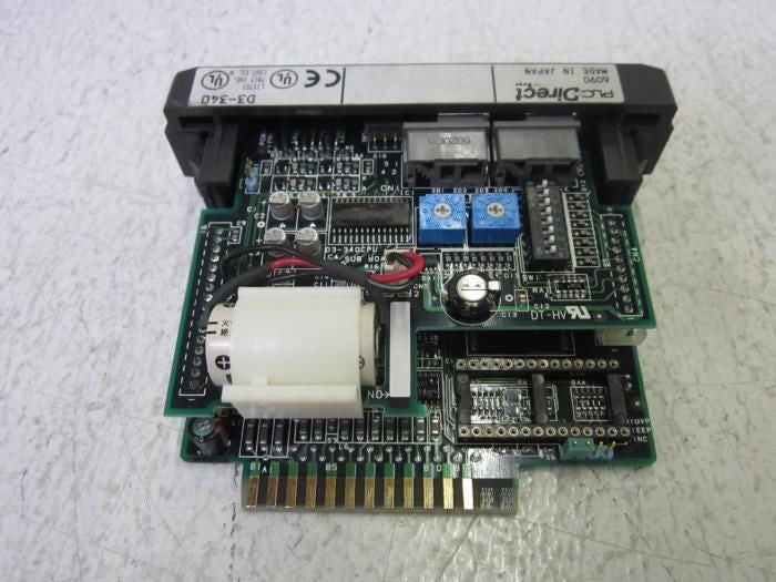 PLC  DIRECT D3-340 CPU MODULE *USED*