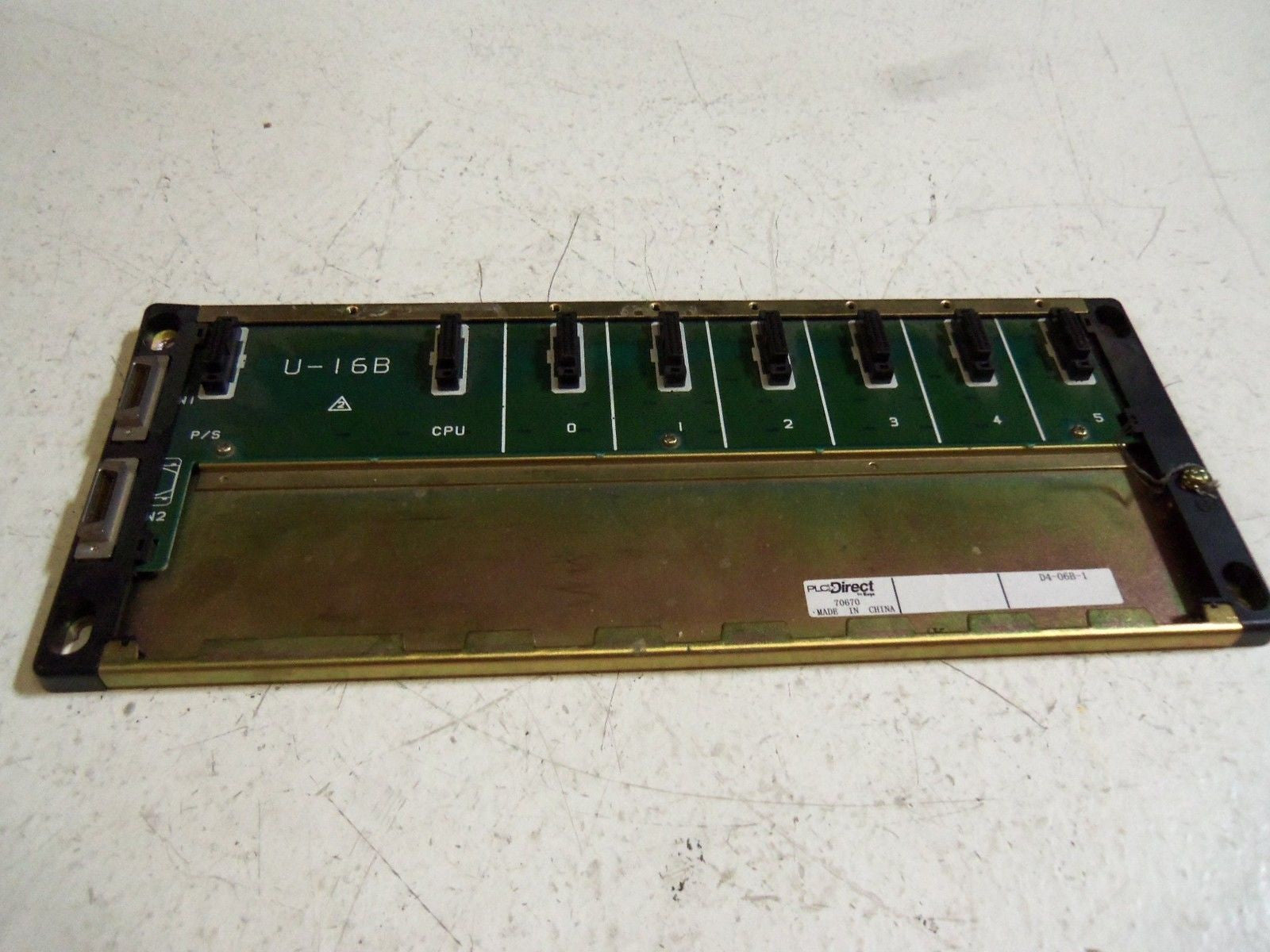 PLC DIRECT D4-06B-1 BASE *USED*