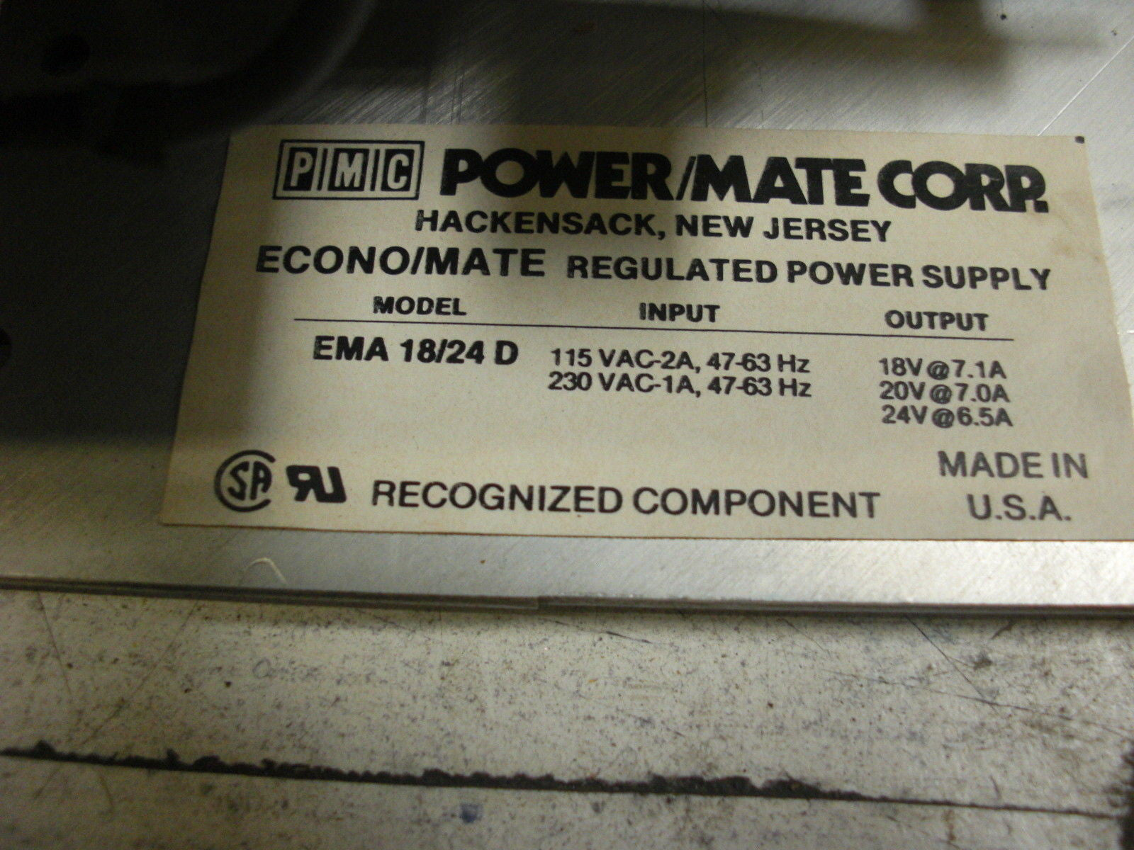 PMC EMA18 24D *USED*