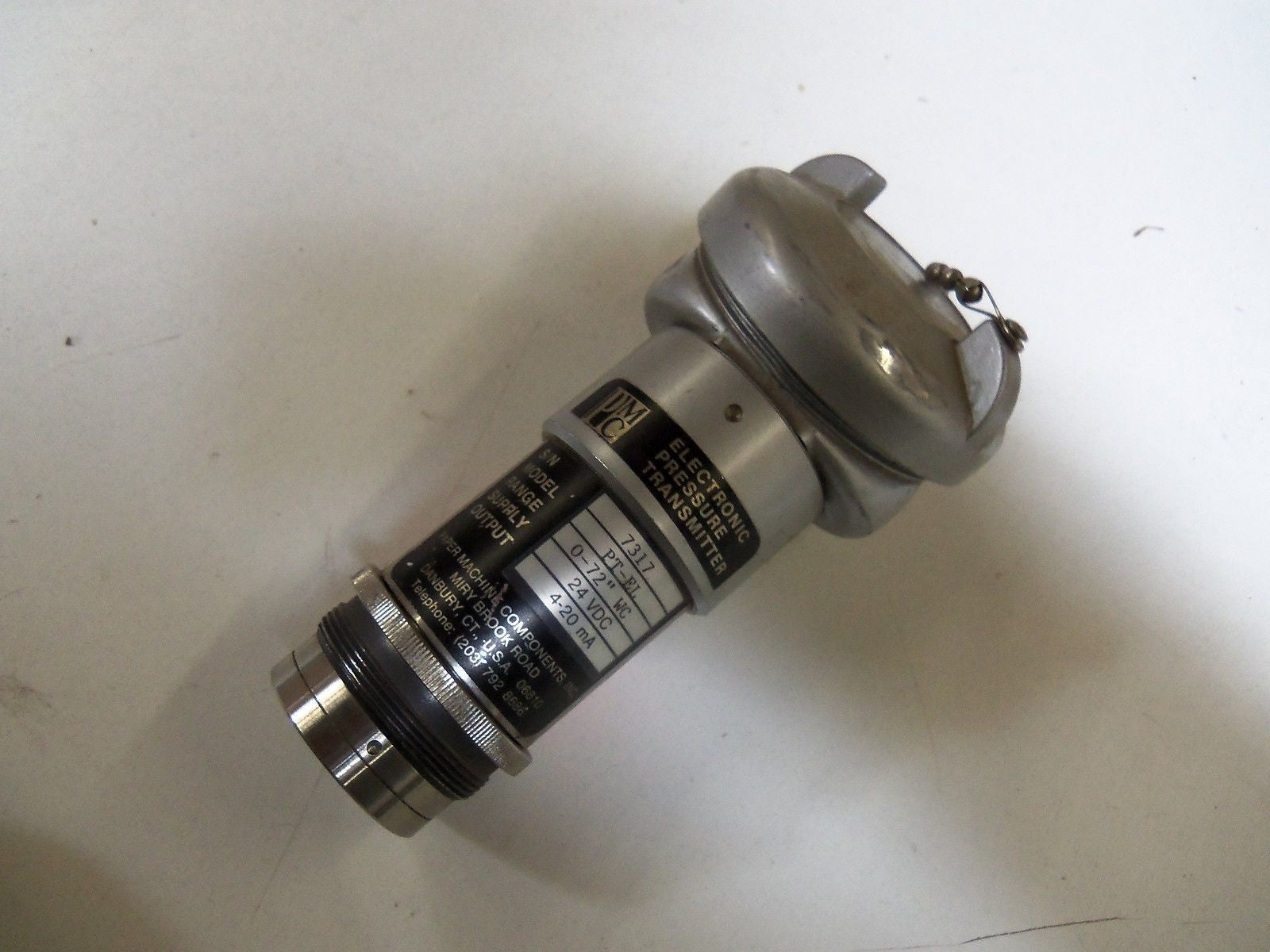 PMC PT-EL ELECTRONIC PRESSURE TRANSMITTER 0-72" WC *USED*
