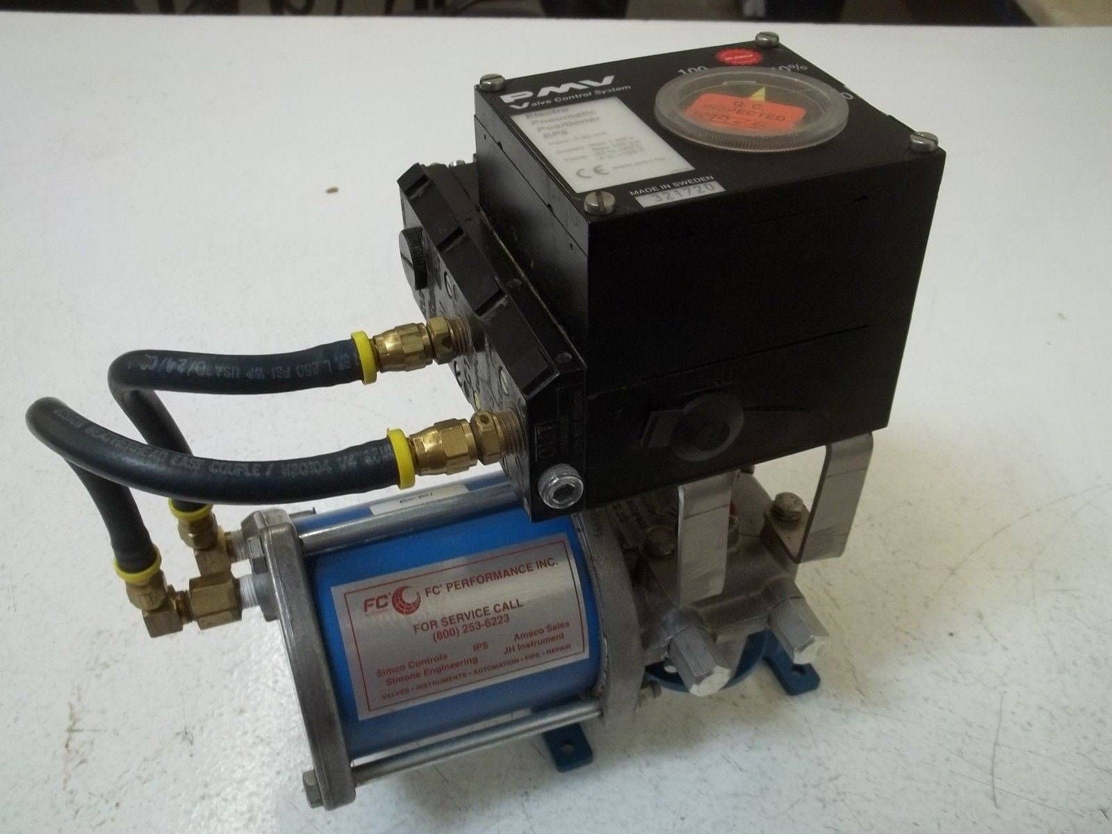 PMV 321720 VALVE CONTROL SYSTEM *USED*
