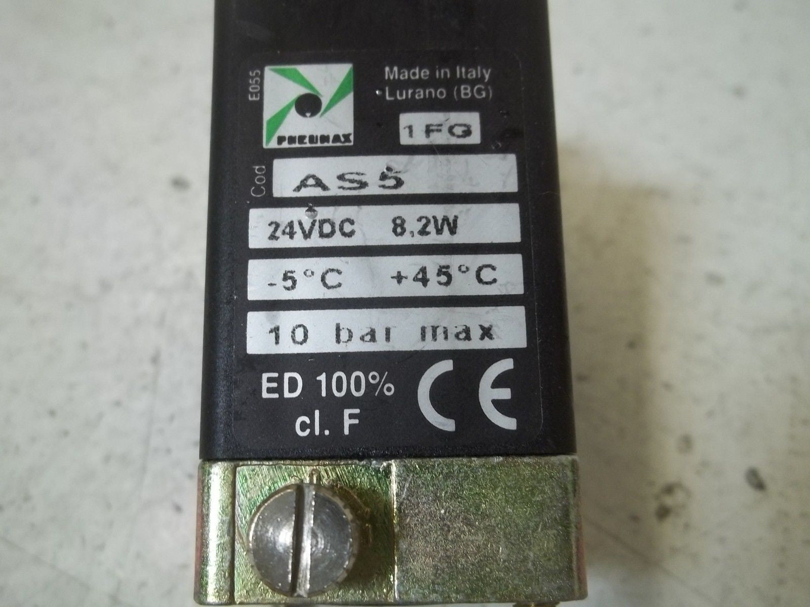 PNEUMAX AS5 SOLENOID VALVE *NEW NO BOX*