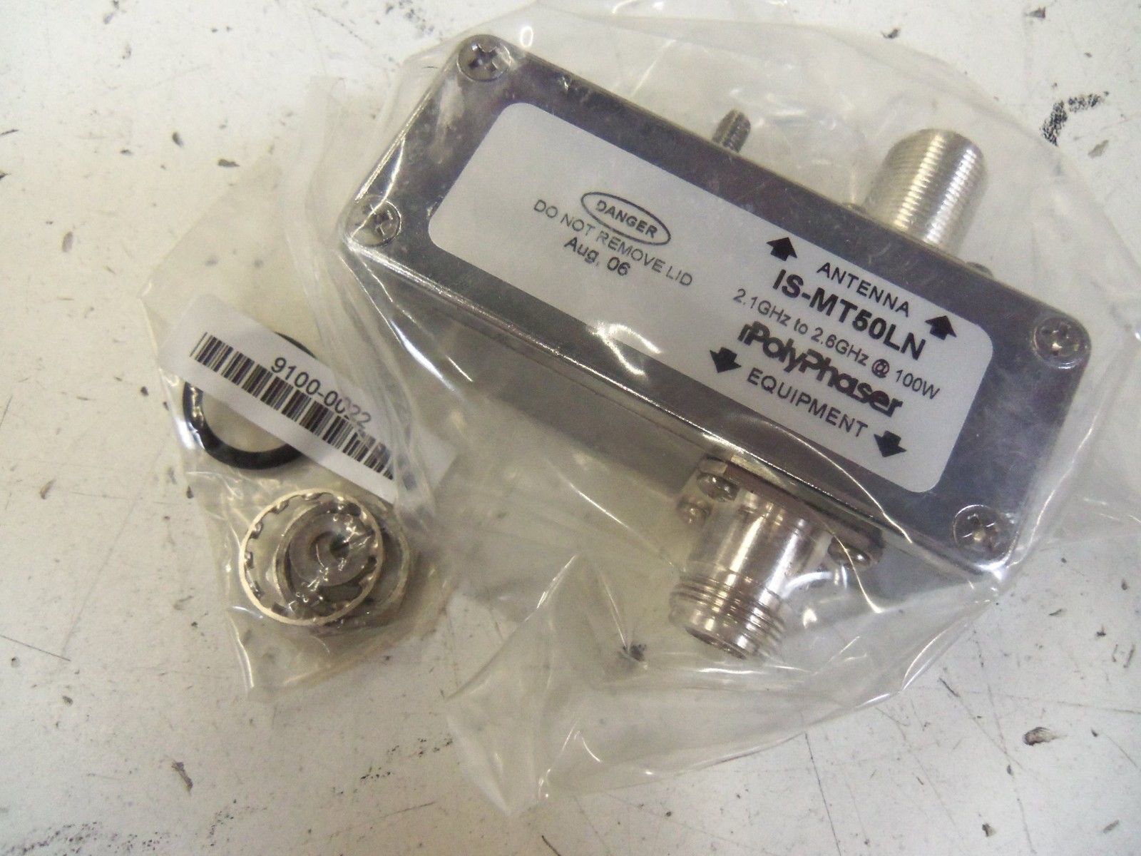 POLYPHASER CORPORATION IS-MT50LN IMPULSE SURGE SURPESSOR *NEW IN BOX*