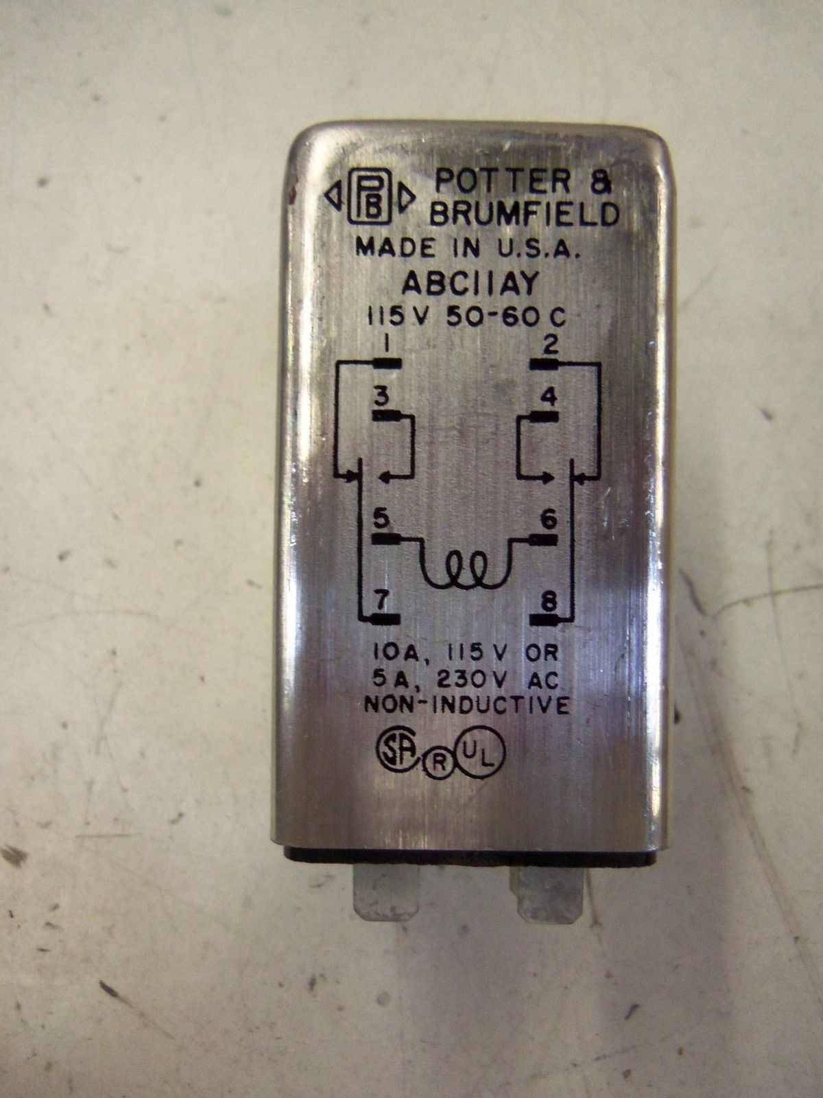 POTTER & BRUMFIELD ABC11AY 115V *NEW NO BOX*