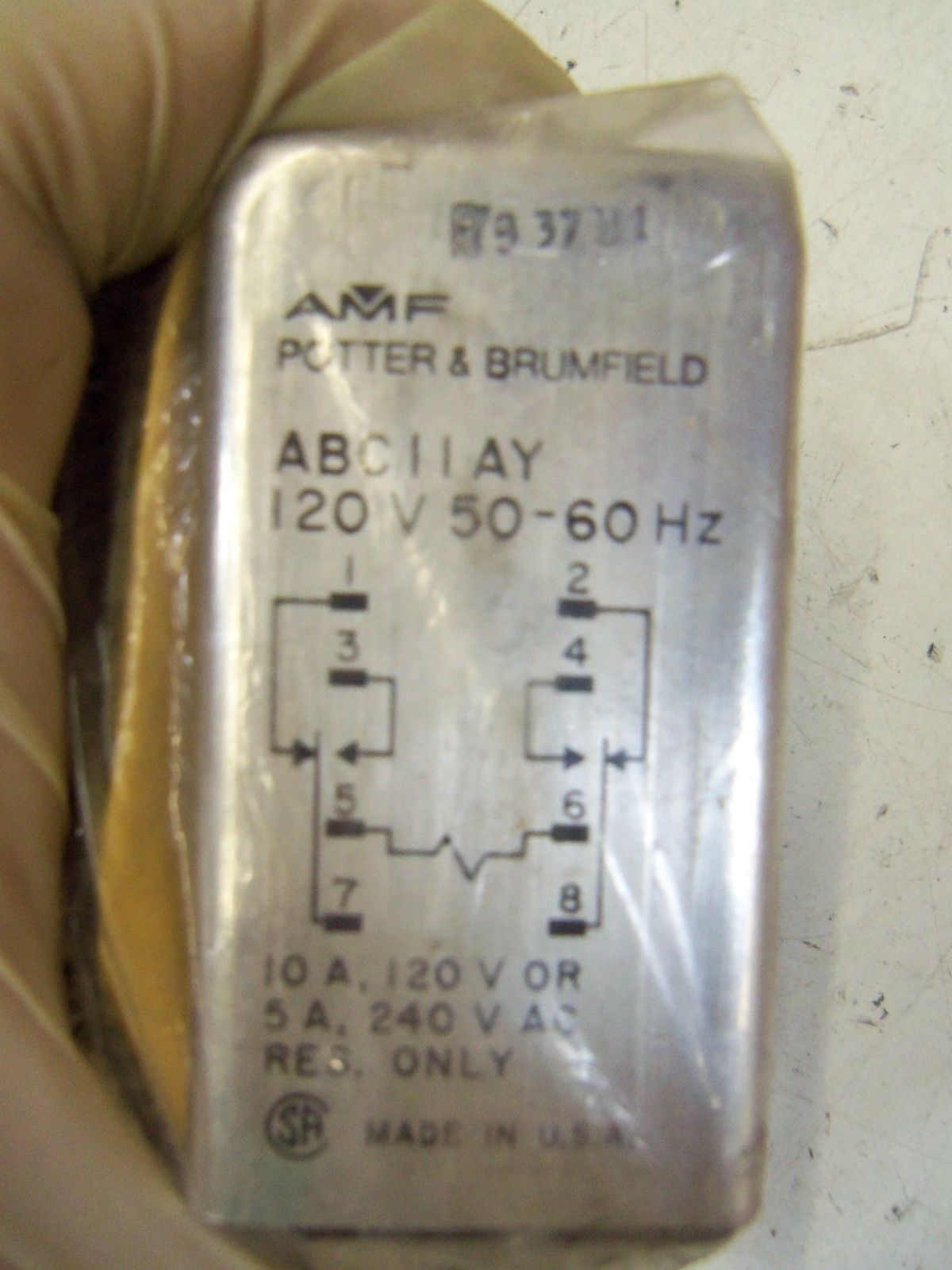 POTTER & BRUMFIELD ABC11AY 120V *NEW IN BAG*