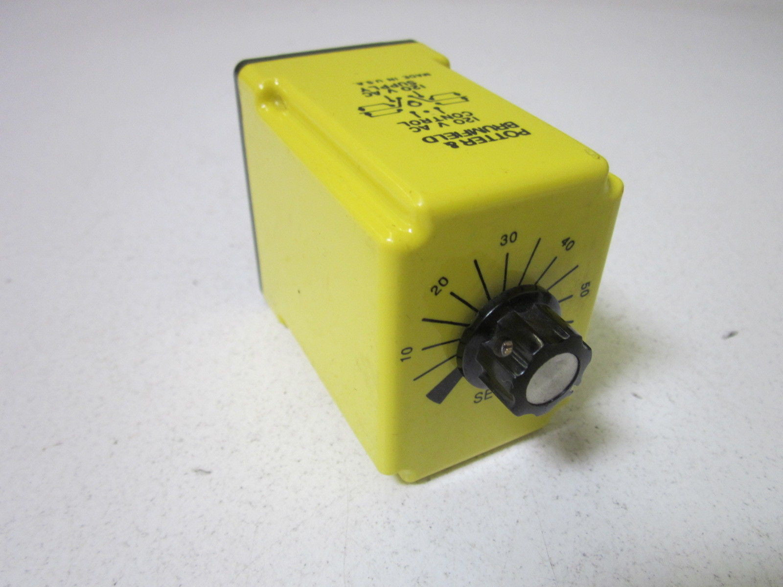 POTTER & BRUMFIELD CDB-38-70012 TIME DELAY RELAY 0.6-60 SEC *USED*