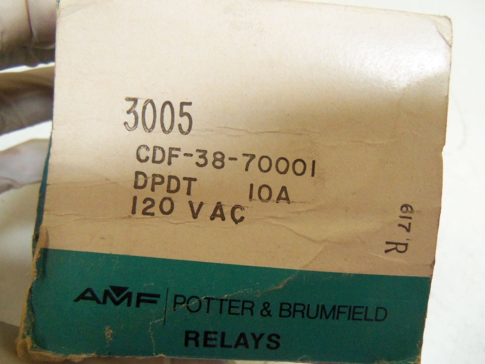 POTTER & BRUMFIELD CDF-38-70001 *NEW IN BOX*