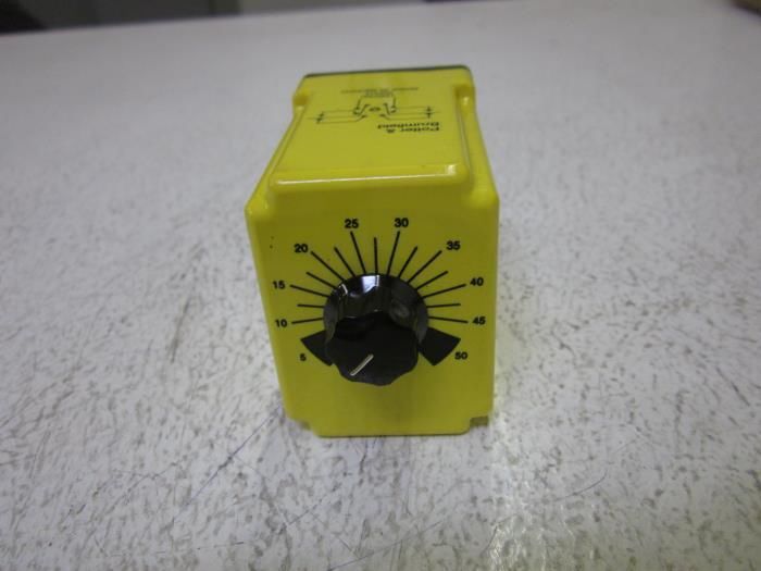 POTTER & BRUMFIELD CGB-38-70050M 5-50MIN RELAY 120VAC *USED*