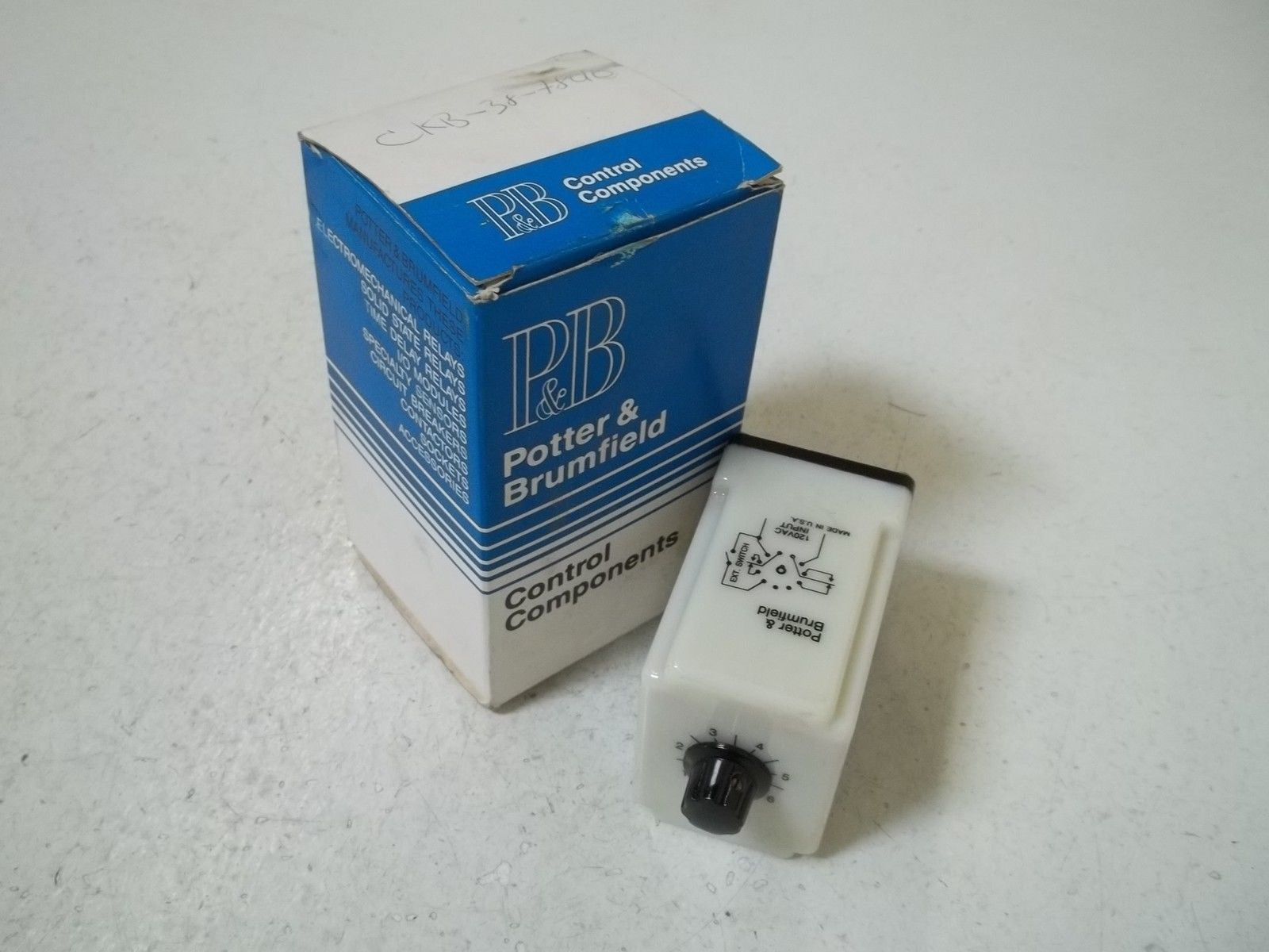 POTTER & BRUMFIELD CKB-38-78010 TIME DELAY ON RELEASE ADJUSTABLE *NEW IN BOX*