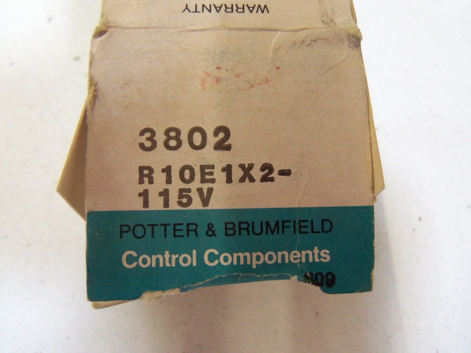 POTTER & BRUMFIELD CONTROL COMPONENTS R10-E1-X2-115 *NEW IN BOX*