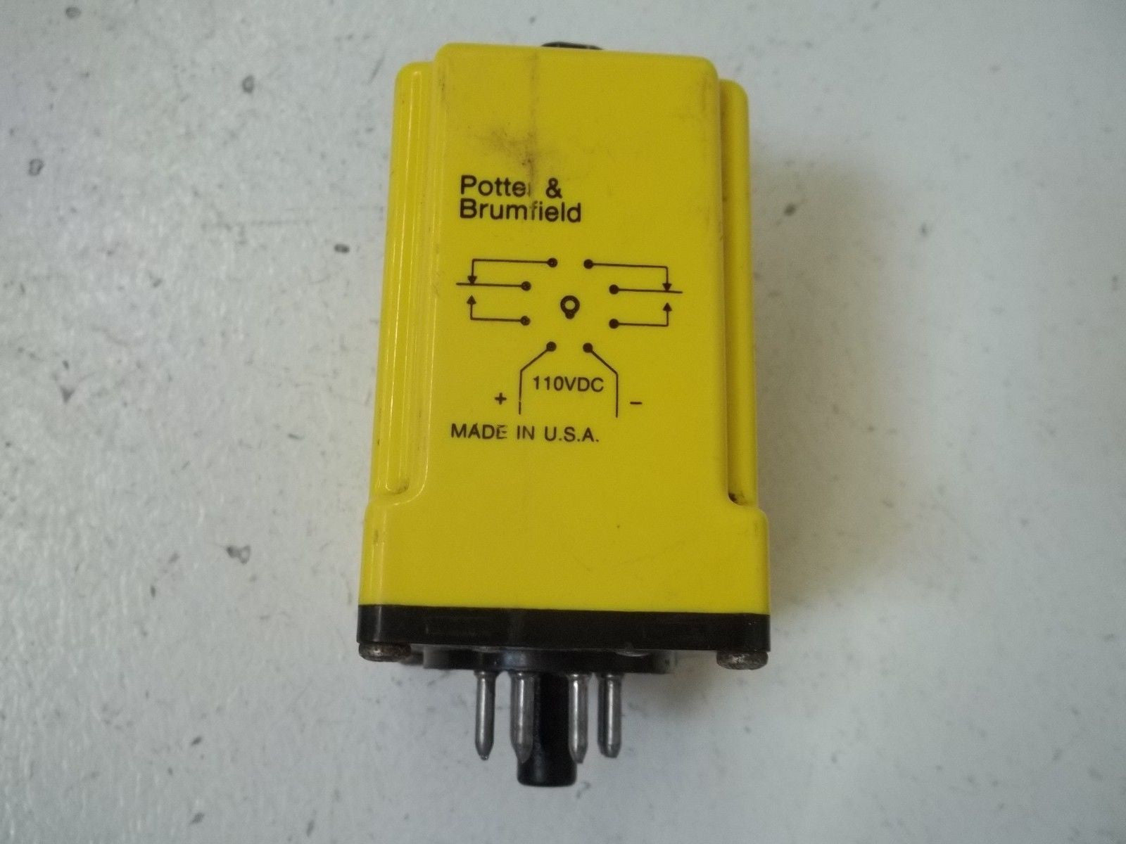 POTTER & BRUMFIELD CSL-38-60010 VOLTAGE SENSOR RELAY *USED*