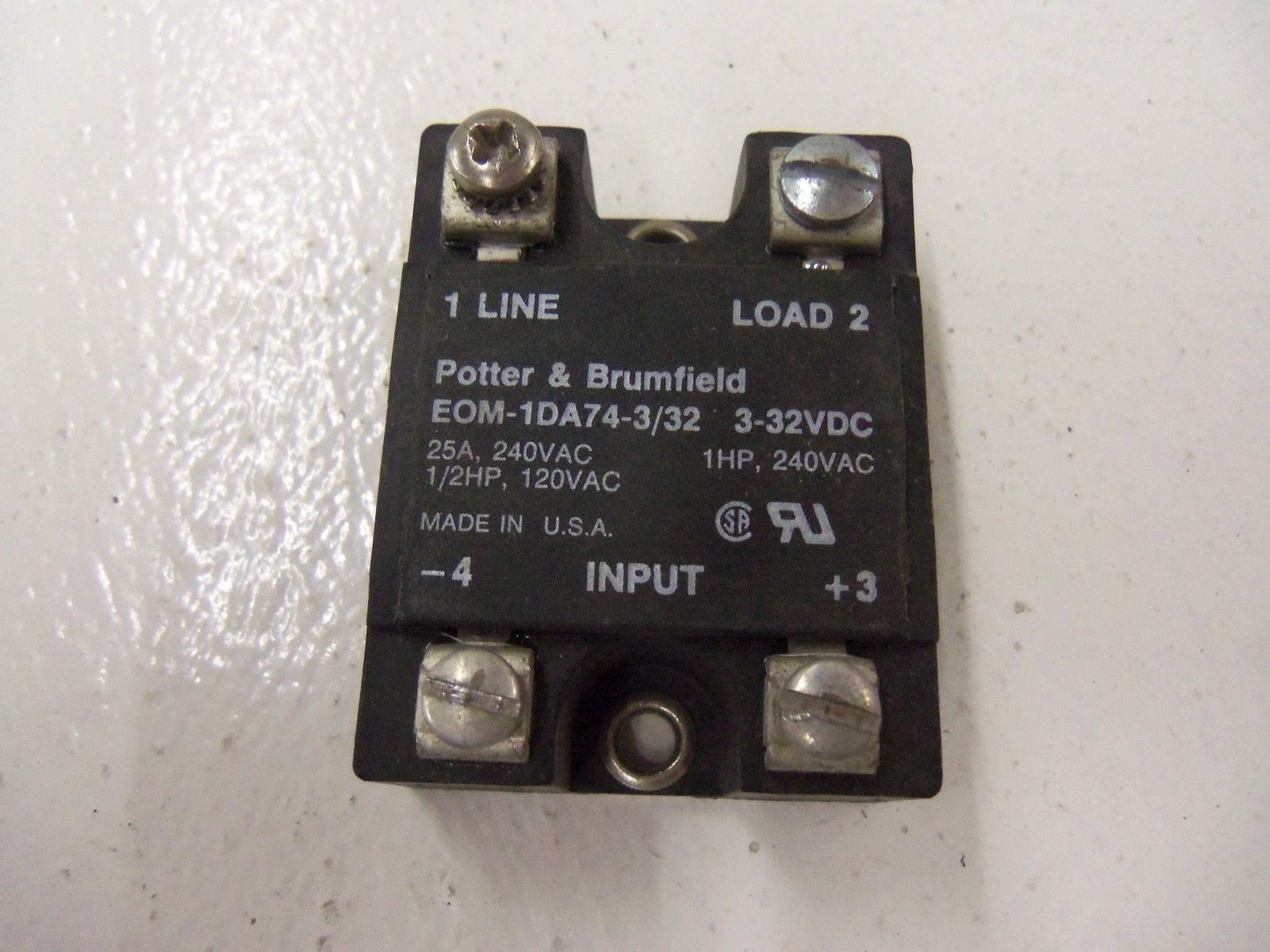 POTTER & BRUMFIELD EOM-1DA74-3/32 *USED*
