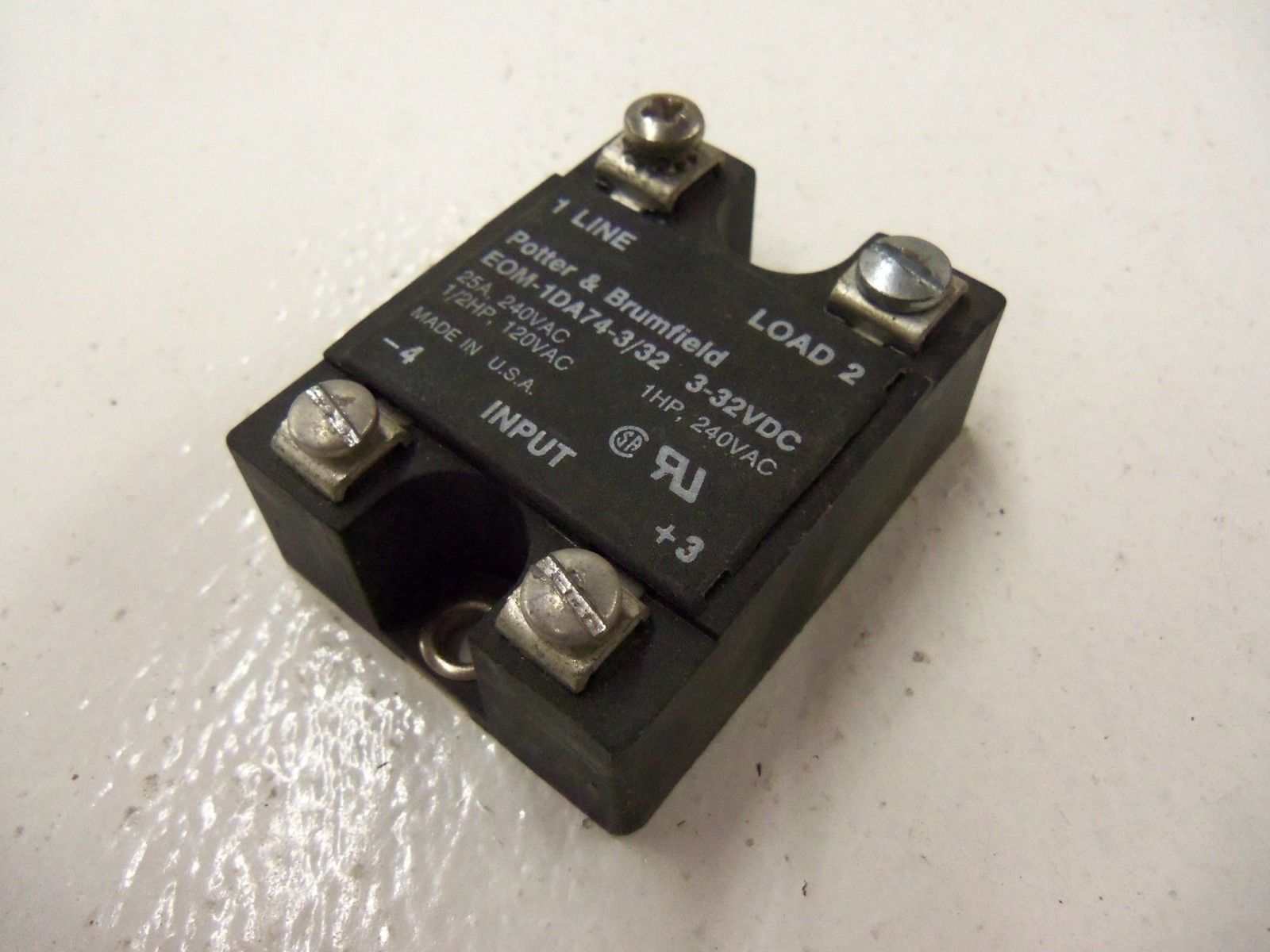POTTER & BRUMFIELD EOM-1DA74-3/32 *USED*