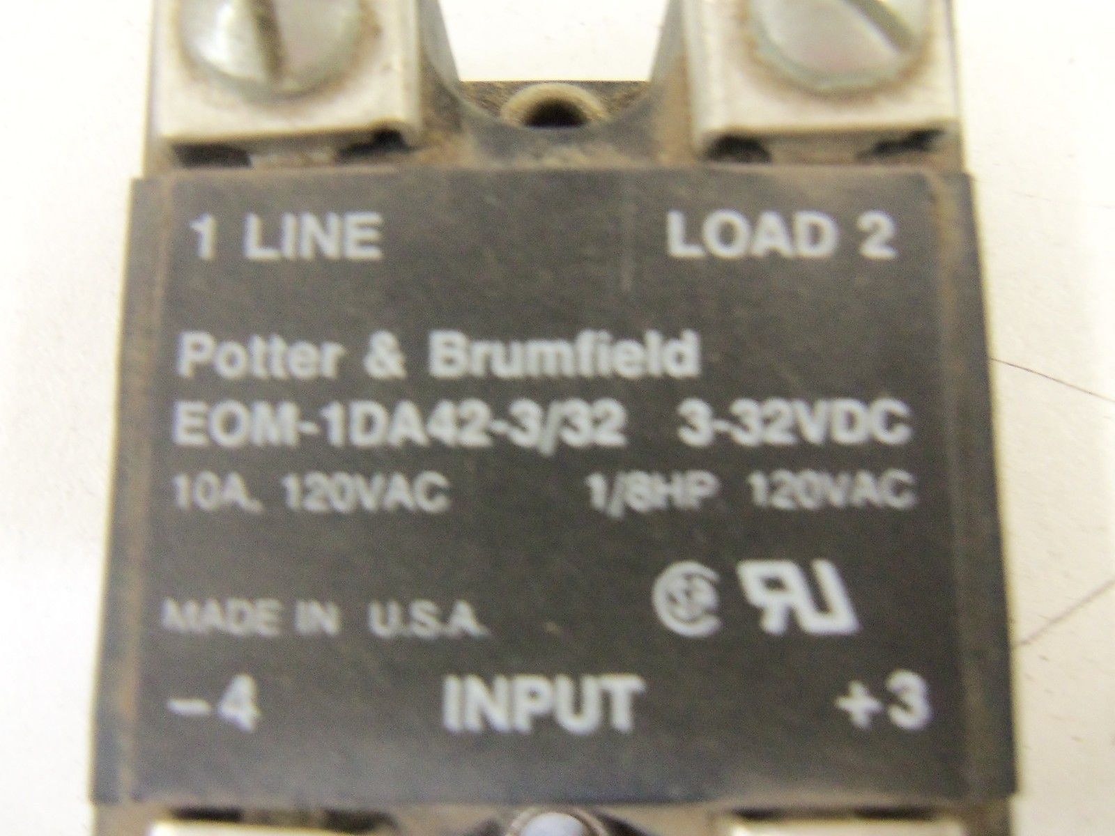 POTTER & BRUMFIELD EOM-1DA4-3/32 *USED*