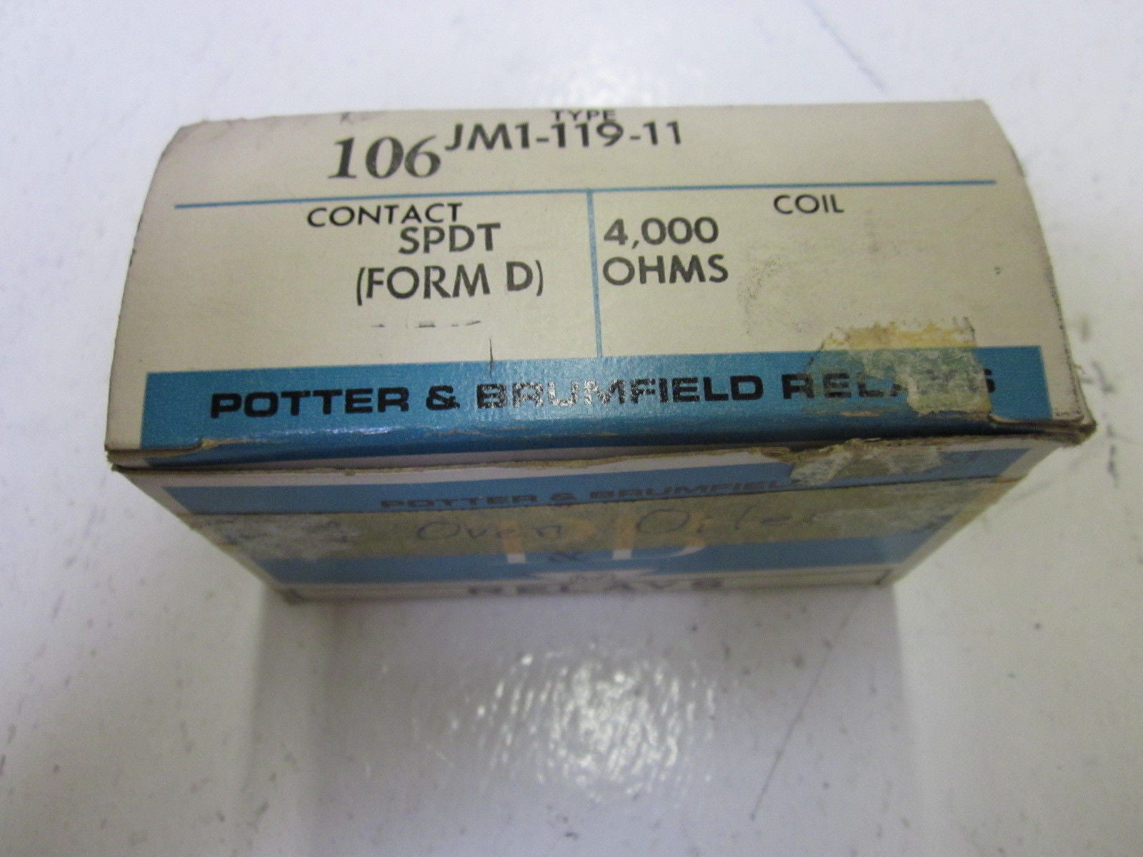 POTTER & BRUMFIELD JM1-119-11 *NEW IN BOX*