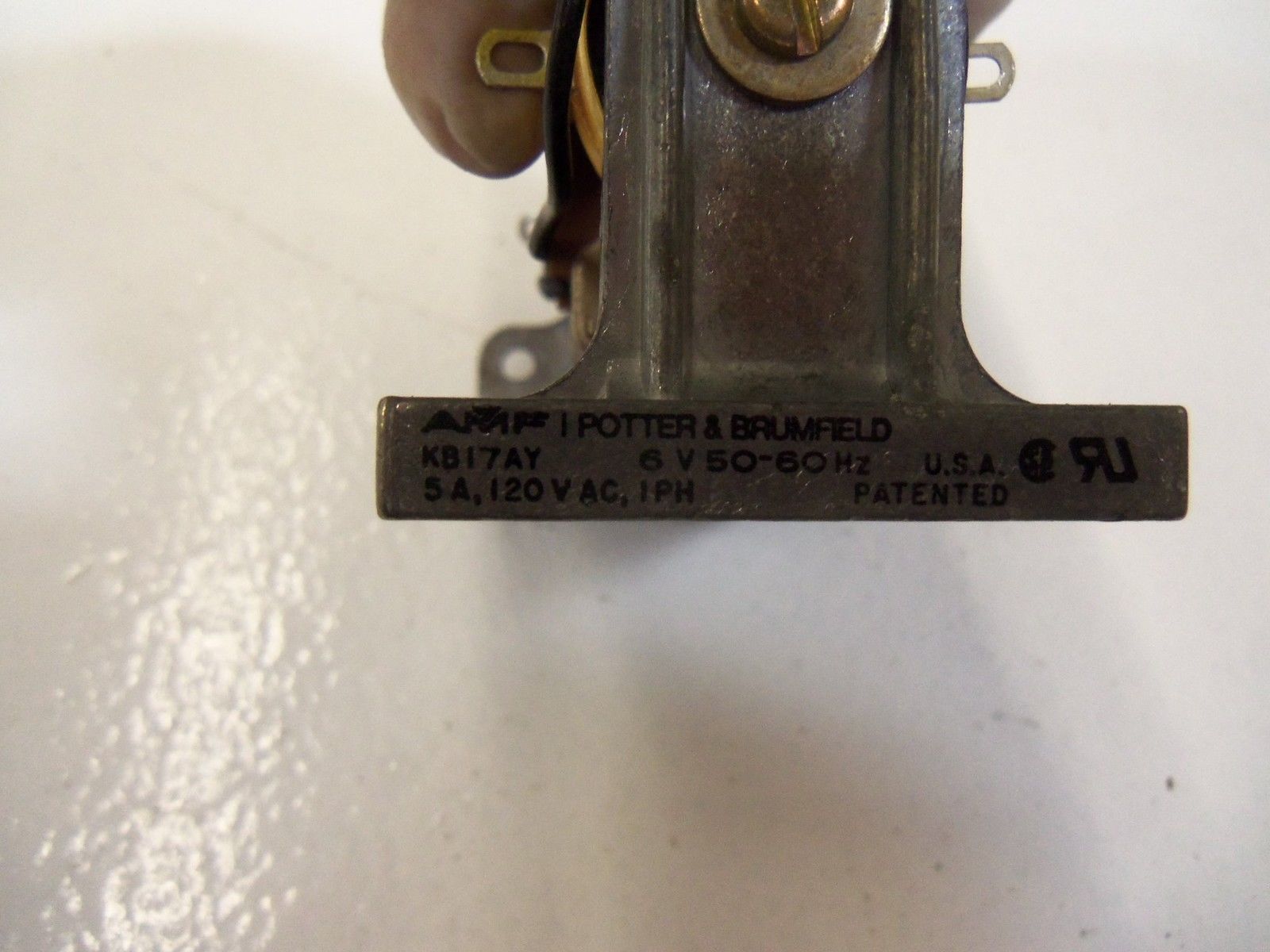 POTTER & BRUMFIELD KB17AY 6V50-60HZ  *USED*