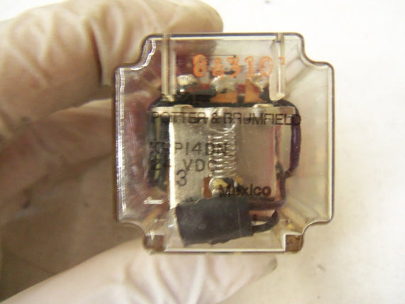 POTTER & BRUMFIELD KRP-14DN-24 RELAY 24VDC *NEW NO BOX*