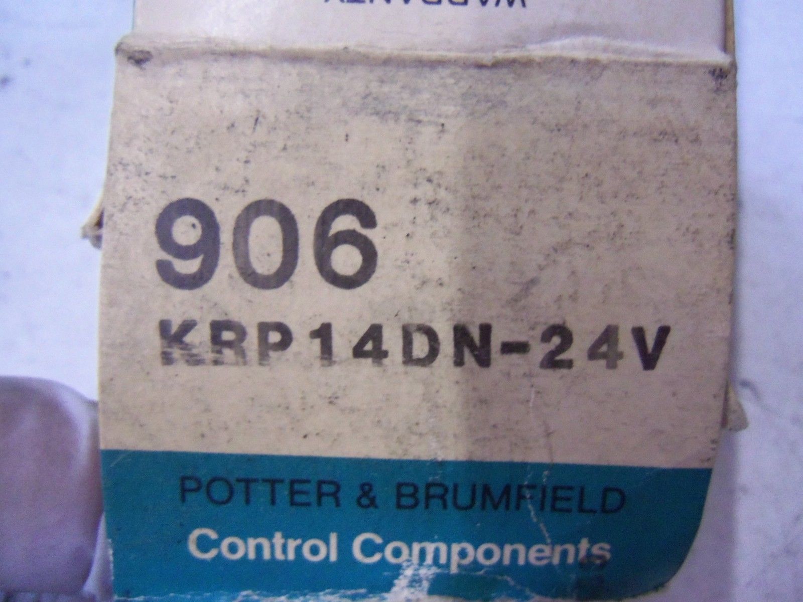 POTTER & BRUMFIELD KRP-14DN-24 RELAY 24VDC *NEW IN BOX*
