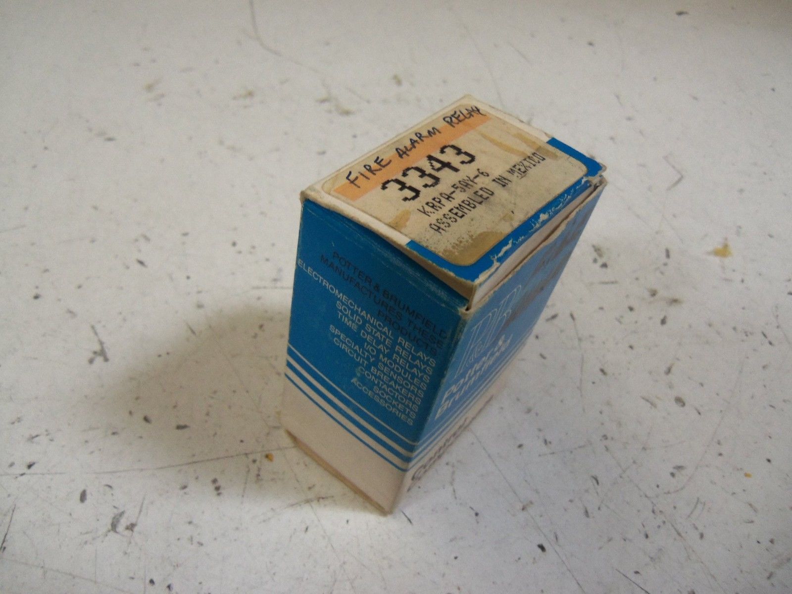 POTTER & BRUMFIELD KRPA-5AY-6 *NEW IN BOX*